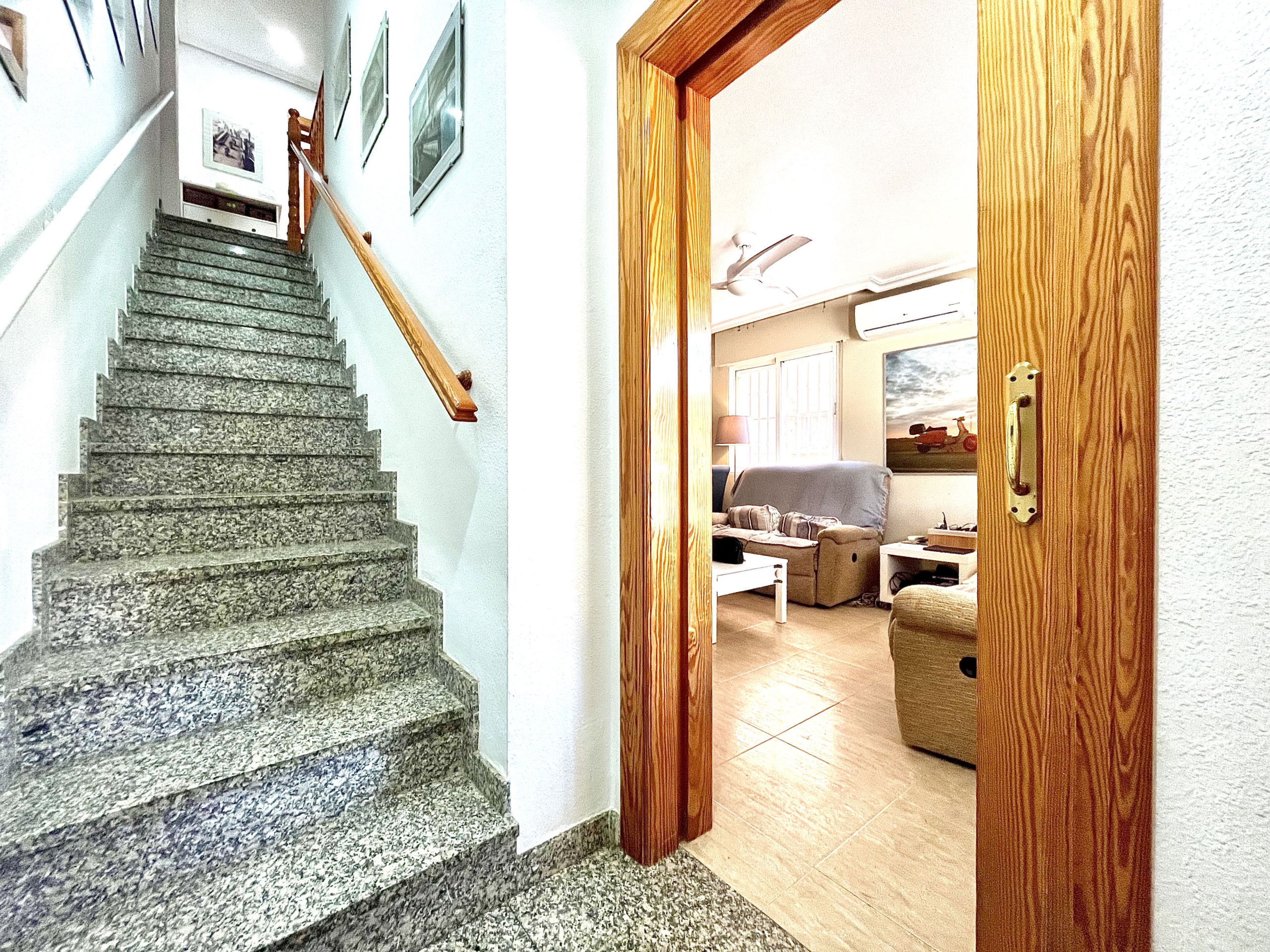 Bright living area of semi-detached 4 bedroom property in Los Alcázares, listed by Levante Properties.