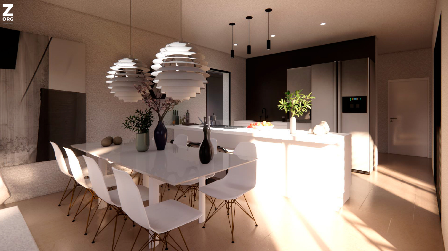 Spacious living room in Levansur Home VII Villa – Levante Properties