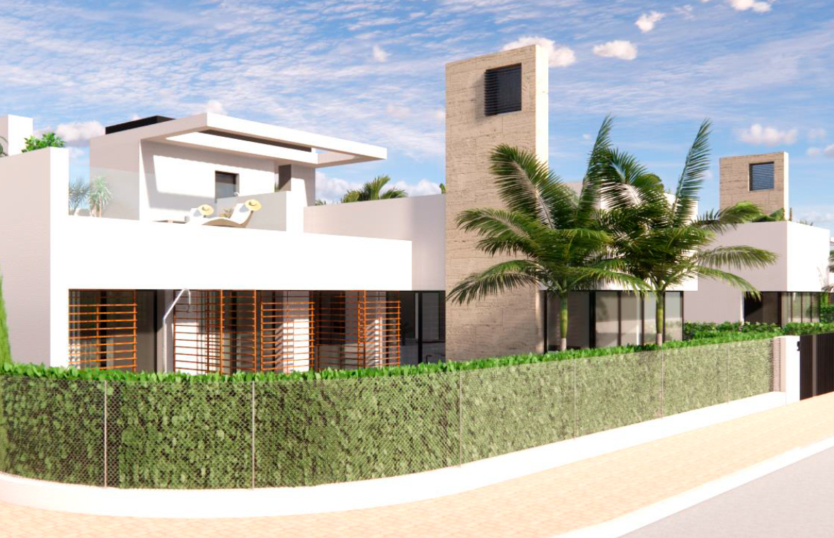 Street view of Levansur Home VII Villa at Santa Rosalia Lake – Levante Properties