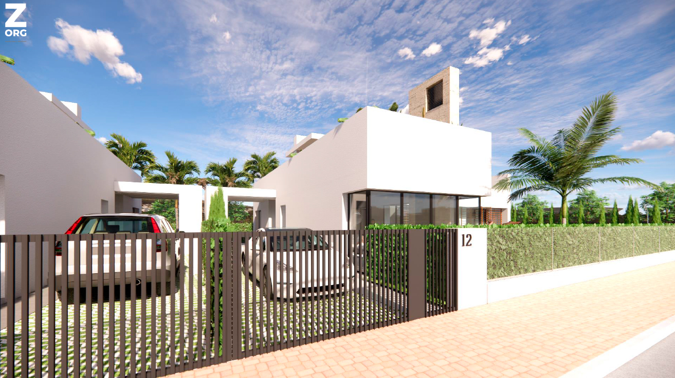Street view of Levansur Home VII Villa at Santa Rosalia Lake – Levante Properties
