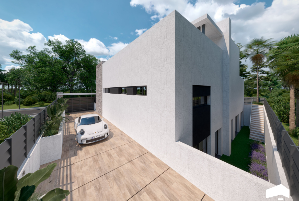 Exterior of Evohe Altea Villa at Santa Rosalia by Levante Properties