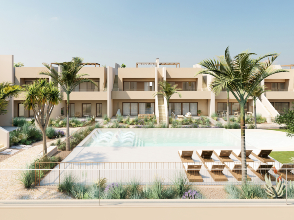 Communal pool at Roda Residences marketed by Levante Properties