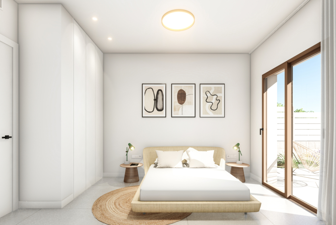 Second bedroom in Roda Residences marketed by Levante Properties