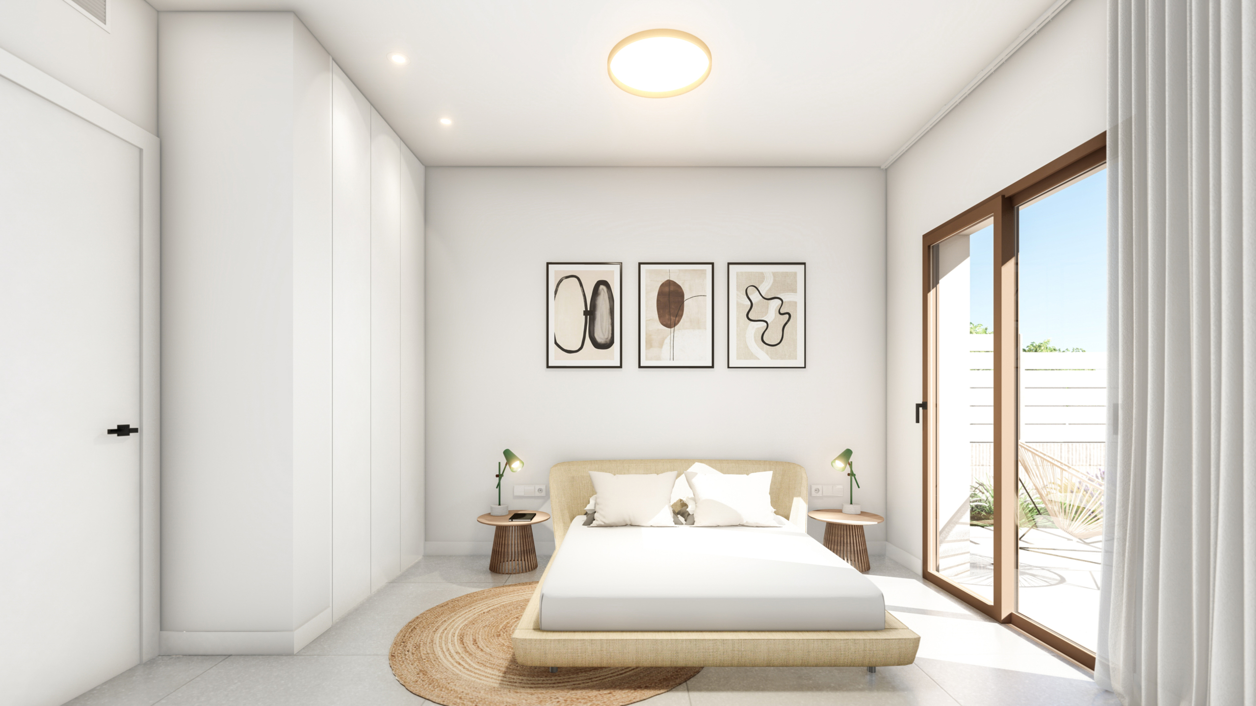 Second bedroom in Roda Residences marketed by Levante Properties