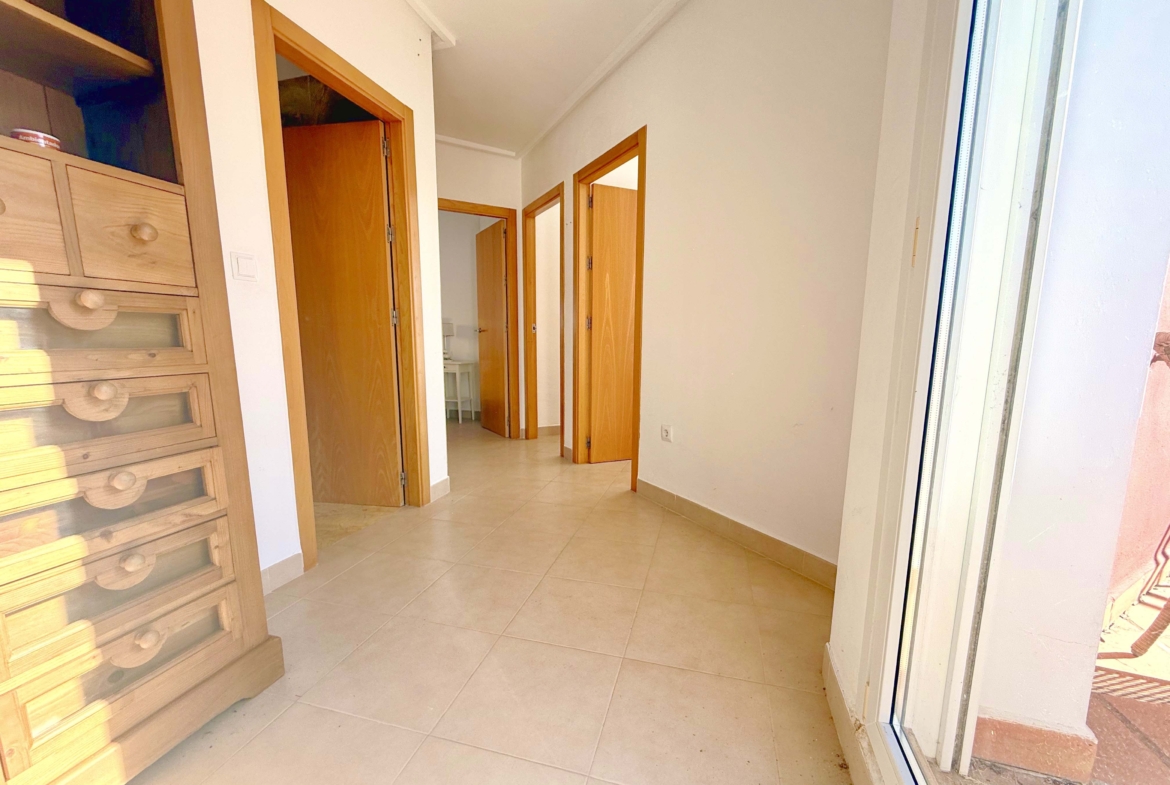Bright guest bedroom in a 4-bedroom villa at Mar Menor Golf Resort by Levante Properties