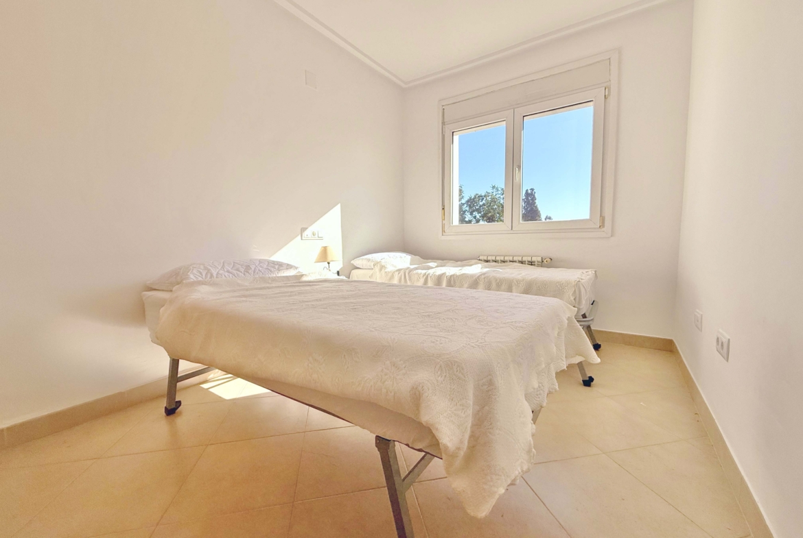 Bright guest bedroom in a 4-bedroom villa at Mar Menor Golf Resort by Levante Properties