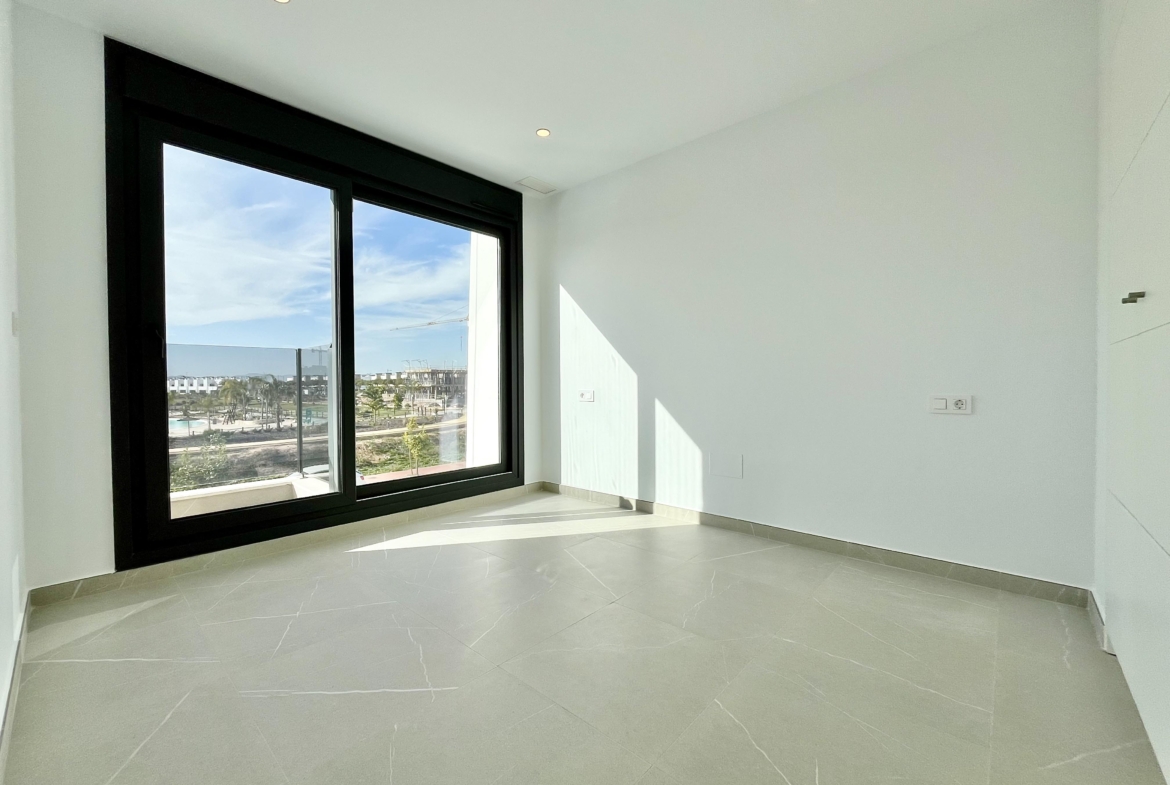 Bedroom in a luxury villa at Santa Rosalía by Levante Properties