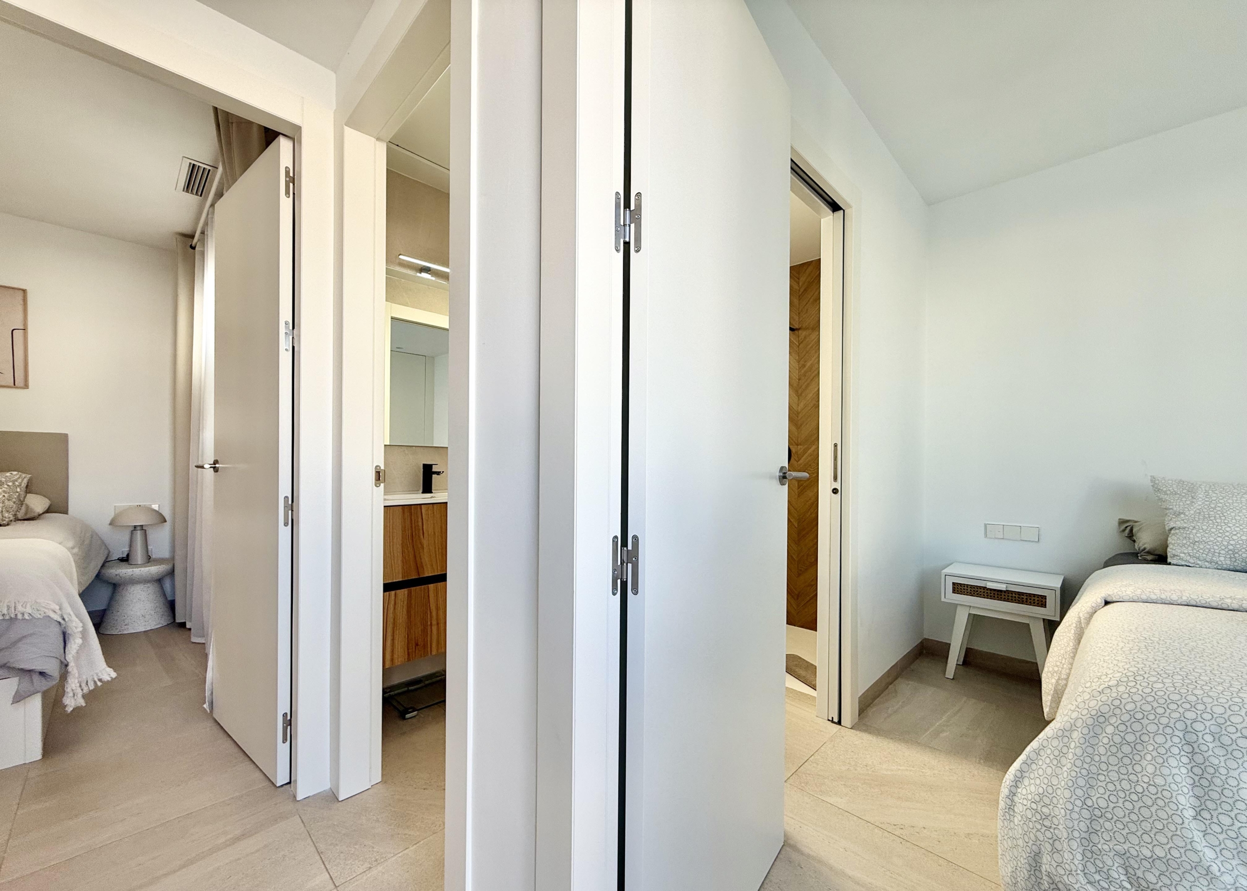Double bedroom with fitted wardrobes in Lavanda villa Santa Rosalia by Levante Properties