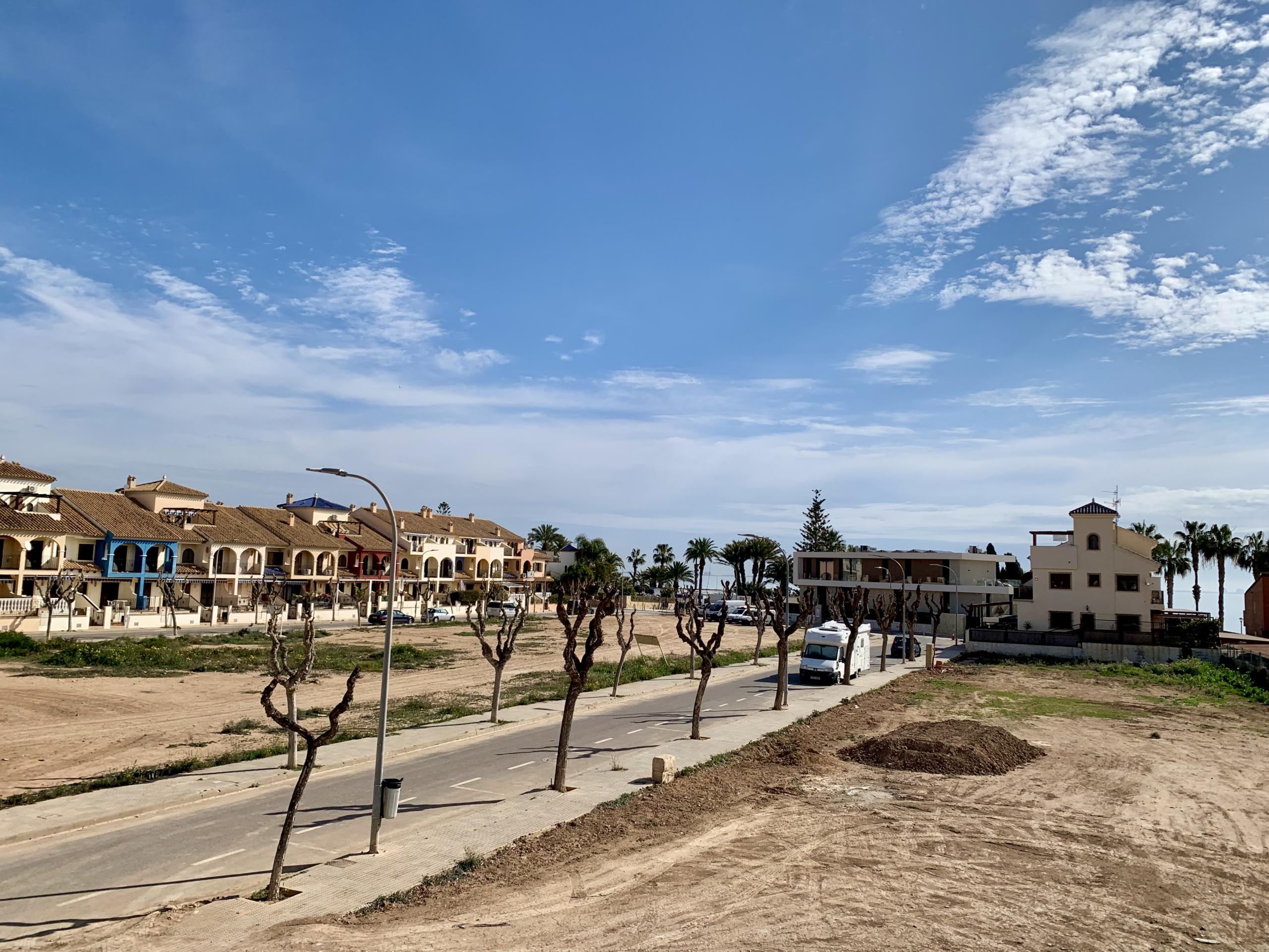 Sea view from L.A. Beach Villa in Los Alcázares