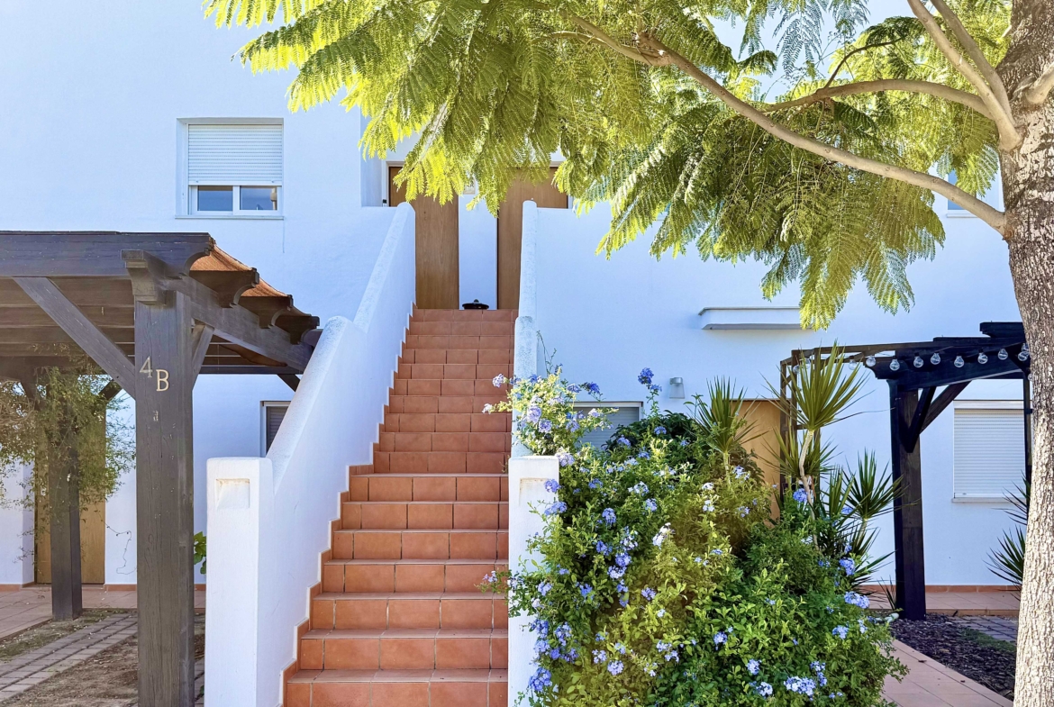 Albor apartment for sale, Front exterior of Albor apartment at Mar Menor Golf Resort