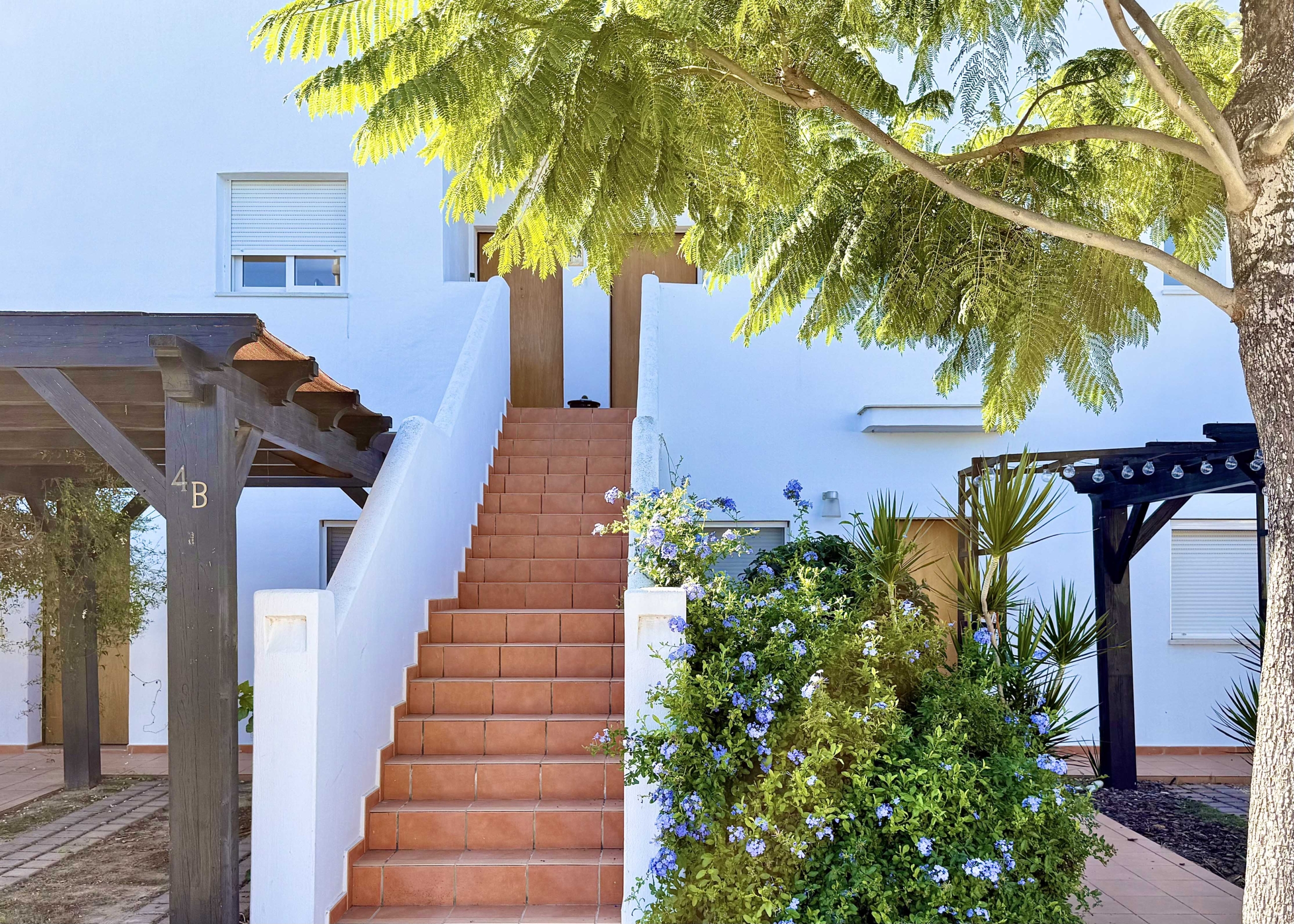 Albor apartment for sale, Front exterior of Albor apartment at Mar Menor Golf Resort