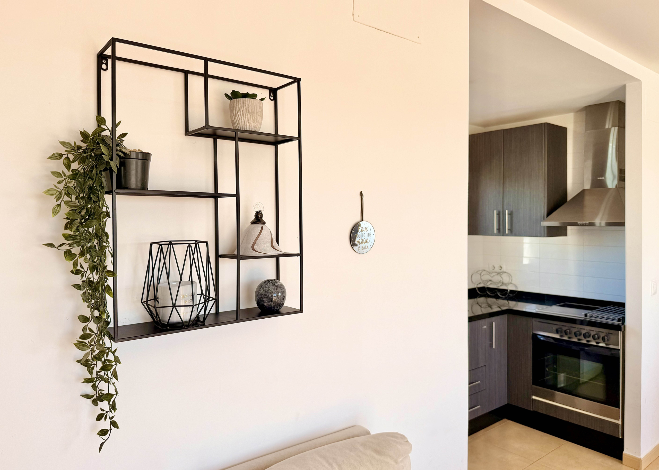 South-facing terrace with golf course views at Mar Menor Golf Resort