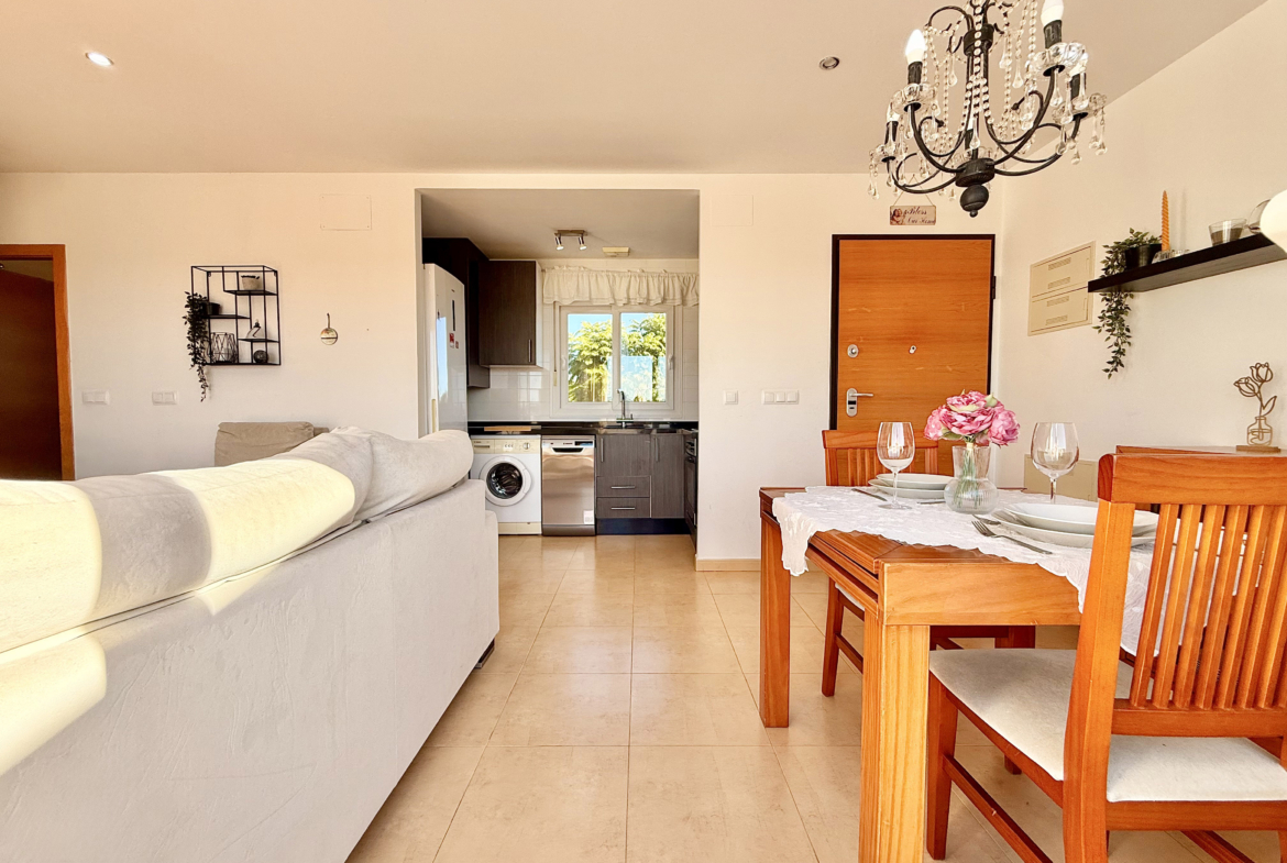 Bright living room of Albor apartment at Mar Menor Golf Resort