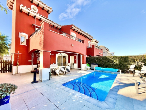 Isla Grosa Villa with Heated Pool on Mar Menor Golf Resort.