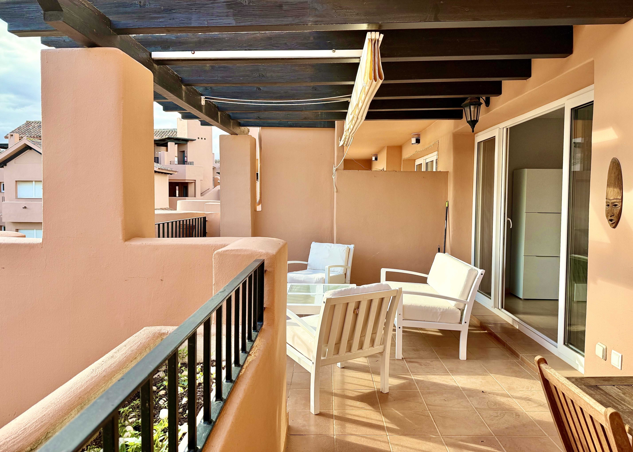 2-Bed South Facing Apartment with golf and lake views at Mar Menor Golf Resort by Levante Properties