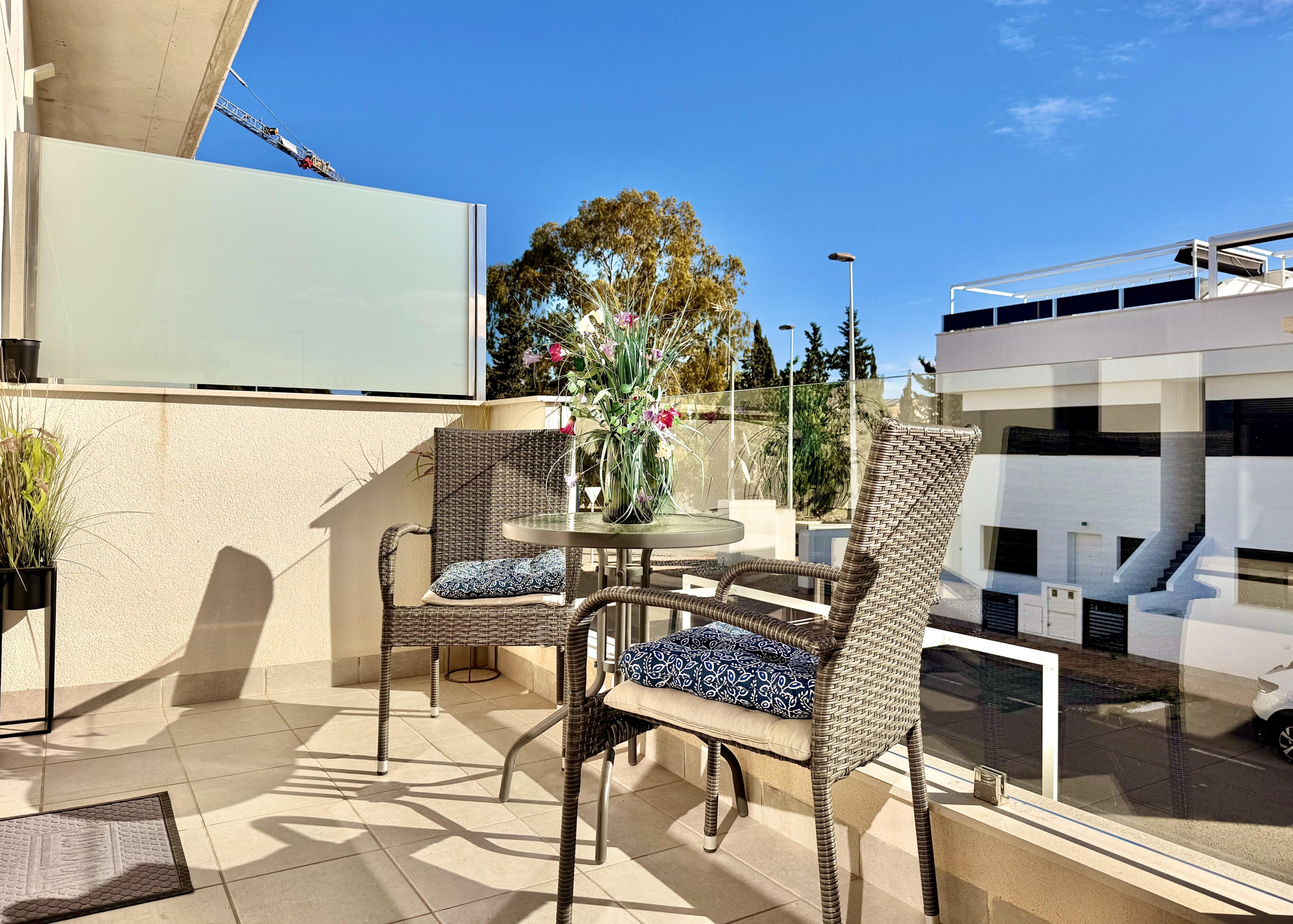 San Pedro del Pinatar top floor apartment front terrace Levante Properties