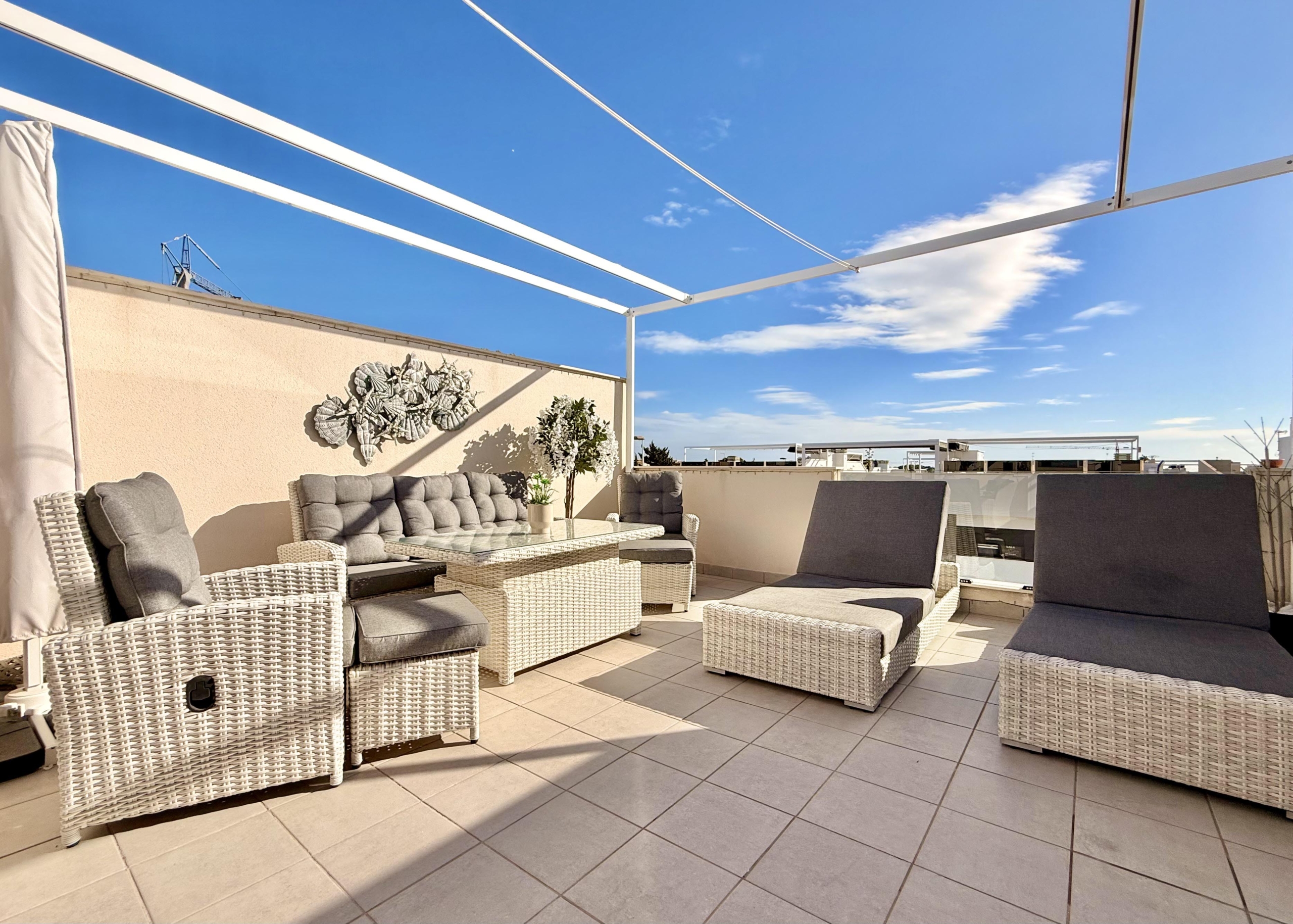 San Pedro del Pinatar top floor apartment private solarium Levante Properties