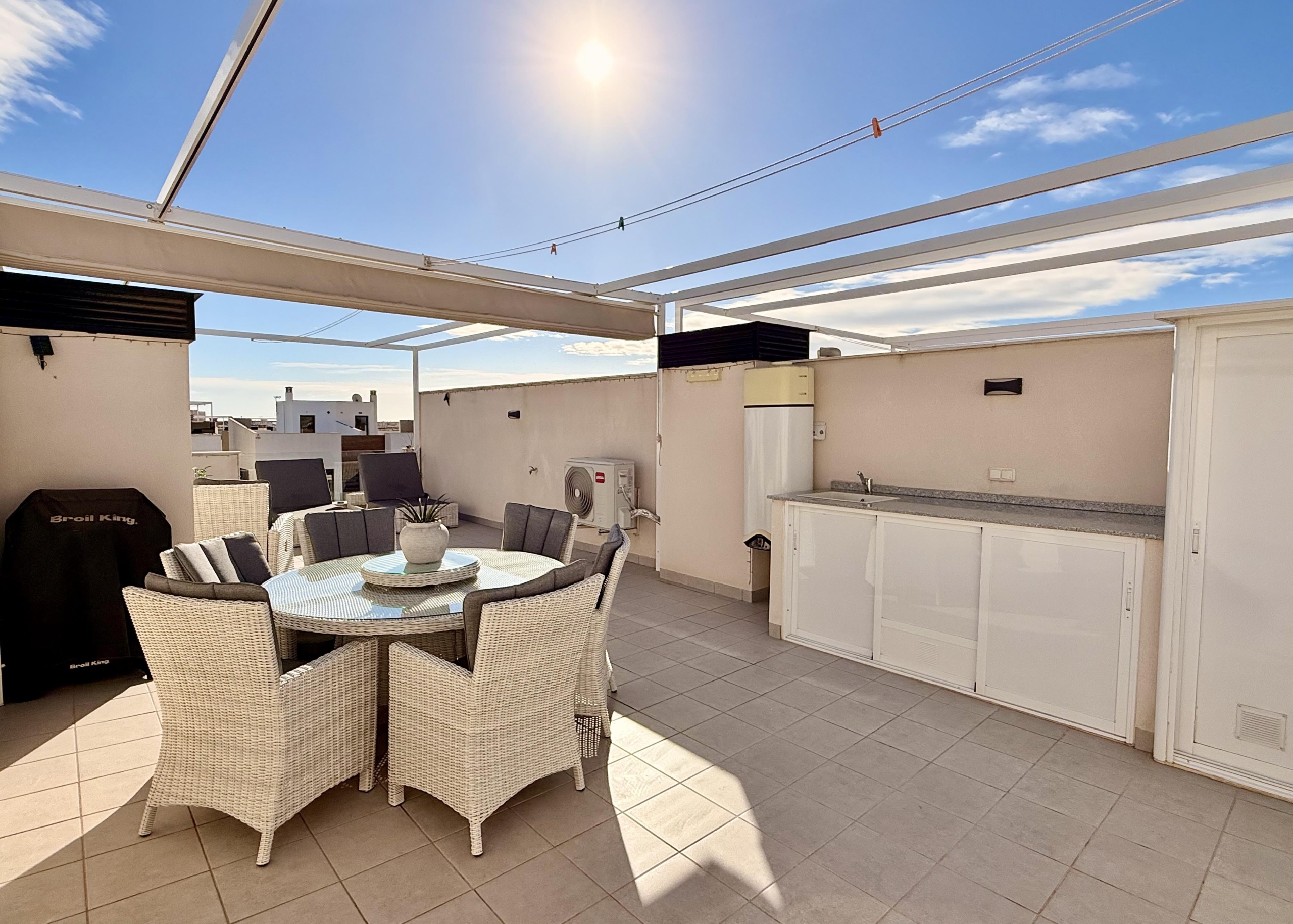 San Pedro del Pinatar top floor apartment private solarium Levante Properties
