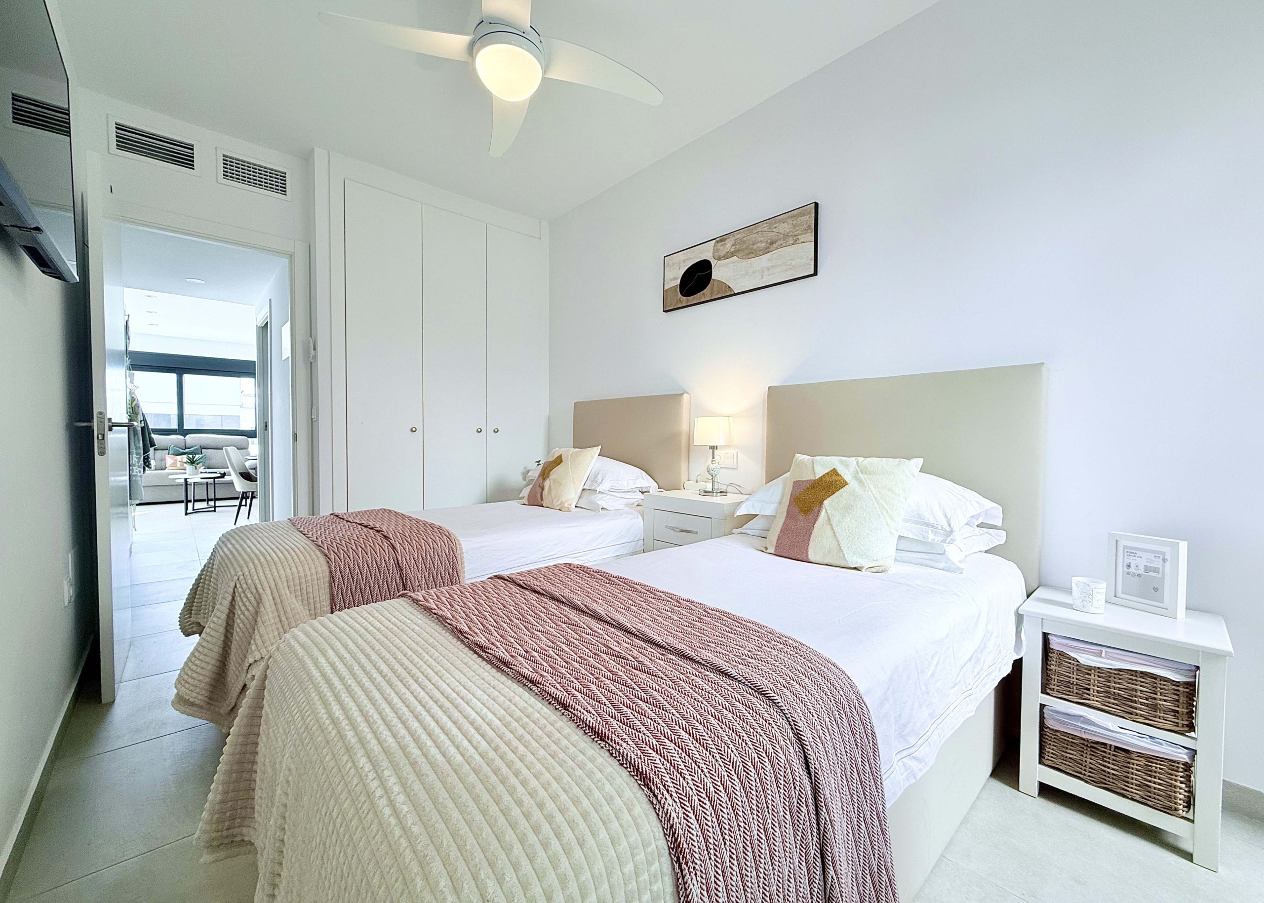 San Pedro del Pinatar apartment second bedroom Levante Properties