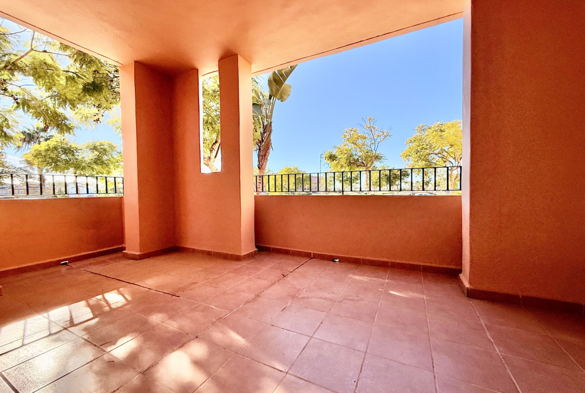 Lovely 1 Bedroom Apartment bedroom terrace at Mar Menor Golf Resort by Levante Properties