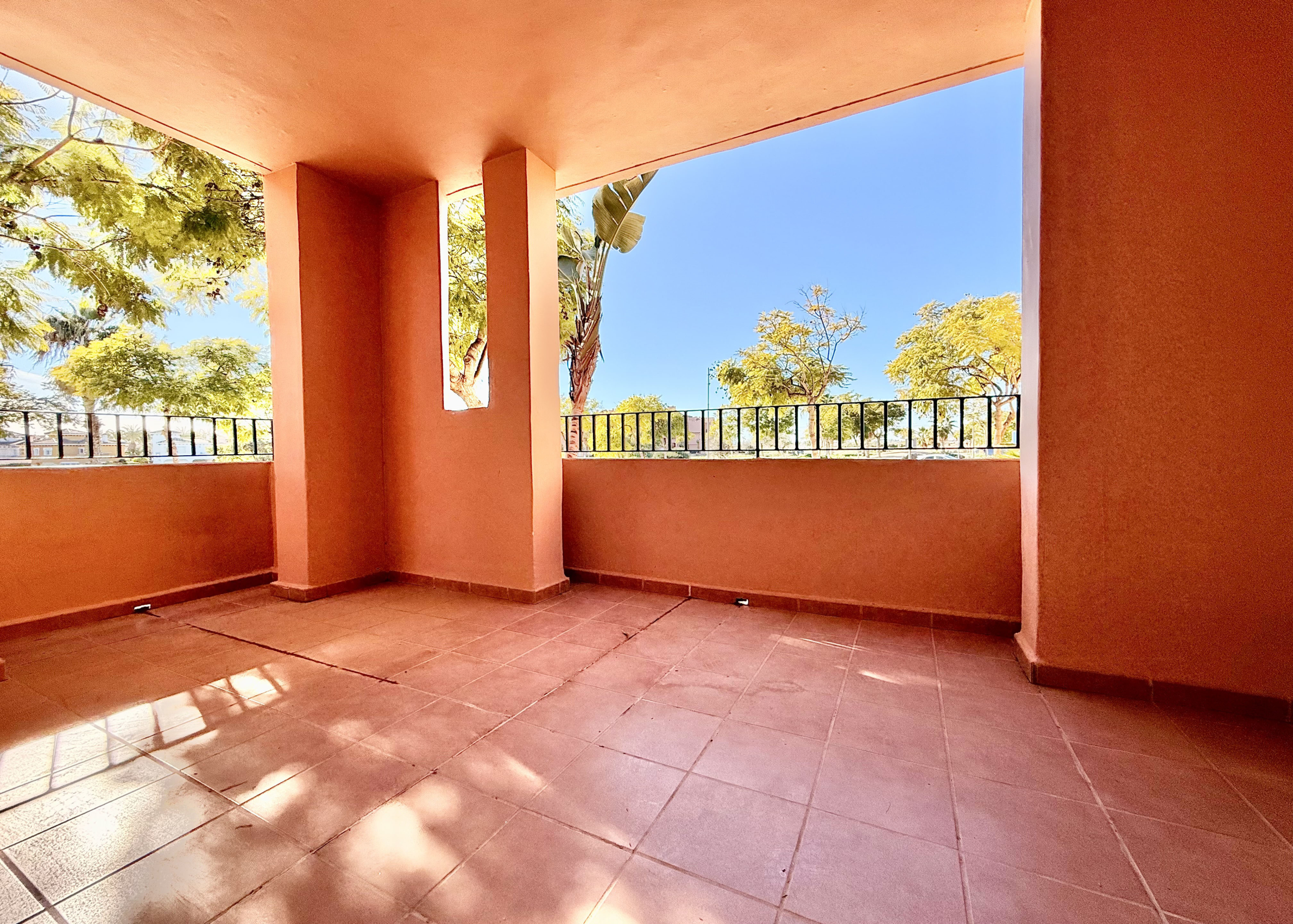 Lovely 1 Bedroom Apartment bedroom terrace at Mar Menor Golf Resort by Levante Properties