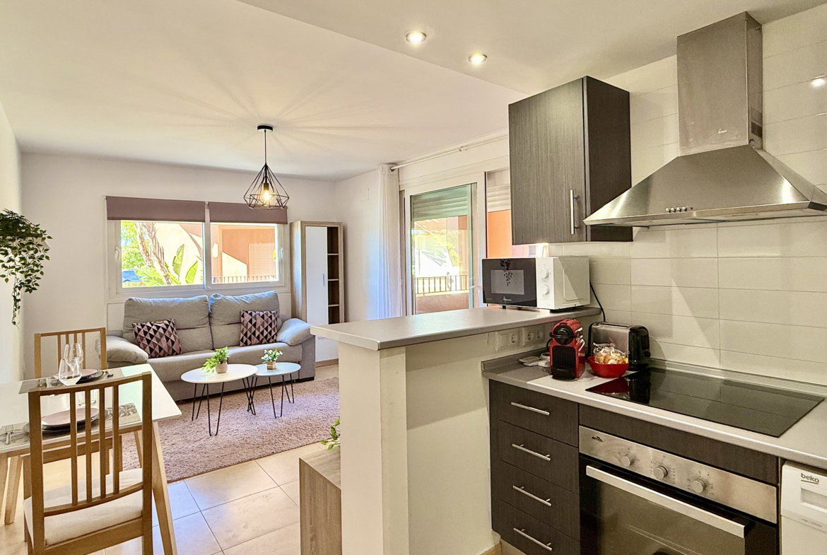 Lovely 1 Bedroom Apartment featuring a modern open-plan kitchen at Mar Menor Golf Resort