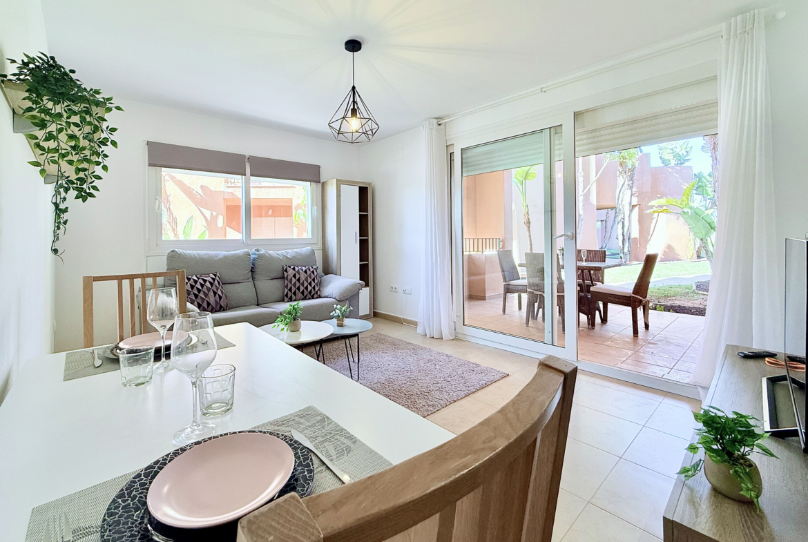 Lovely 1 Bedroom Apartment with open-plan living area at Mar Menor Golf Resort