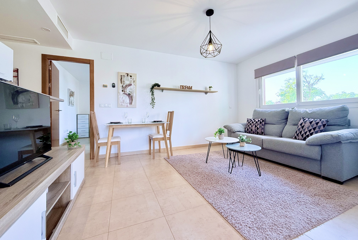 Lovely 1 Bedroom Apartment with open-plan living area at Mar Menor Golf Resort