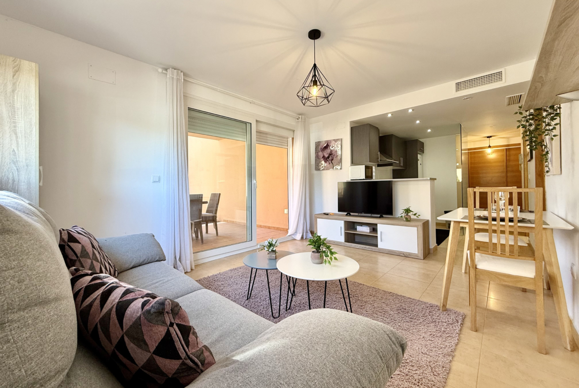 Lovely 1 Bedroom Apartment with open-plan living area at Mar Menor Golf Resort
