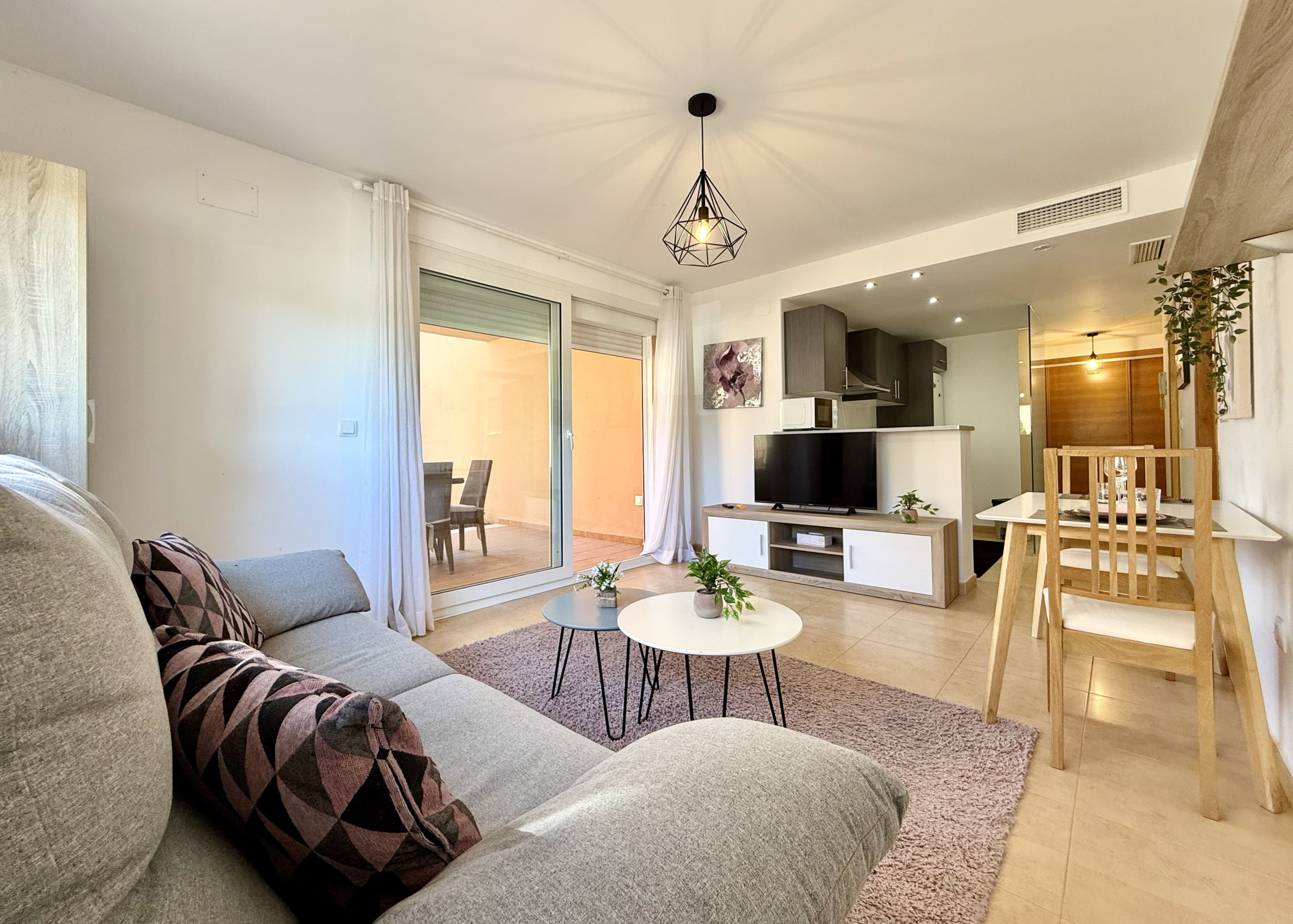 Lovely 1 Bedroom Apartment with open-plan living area at Mar Menor Golf Resort