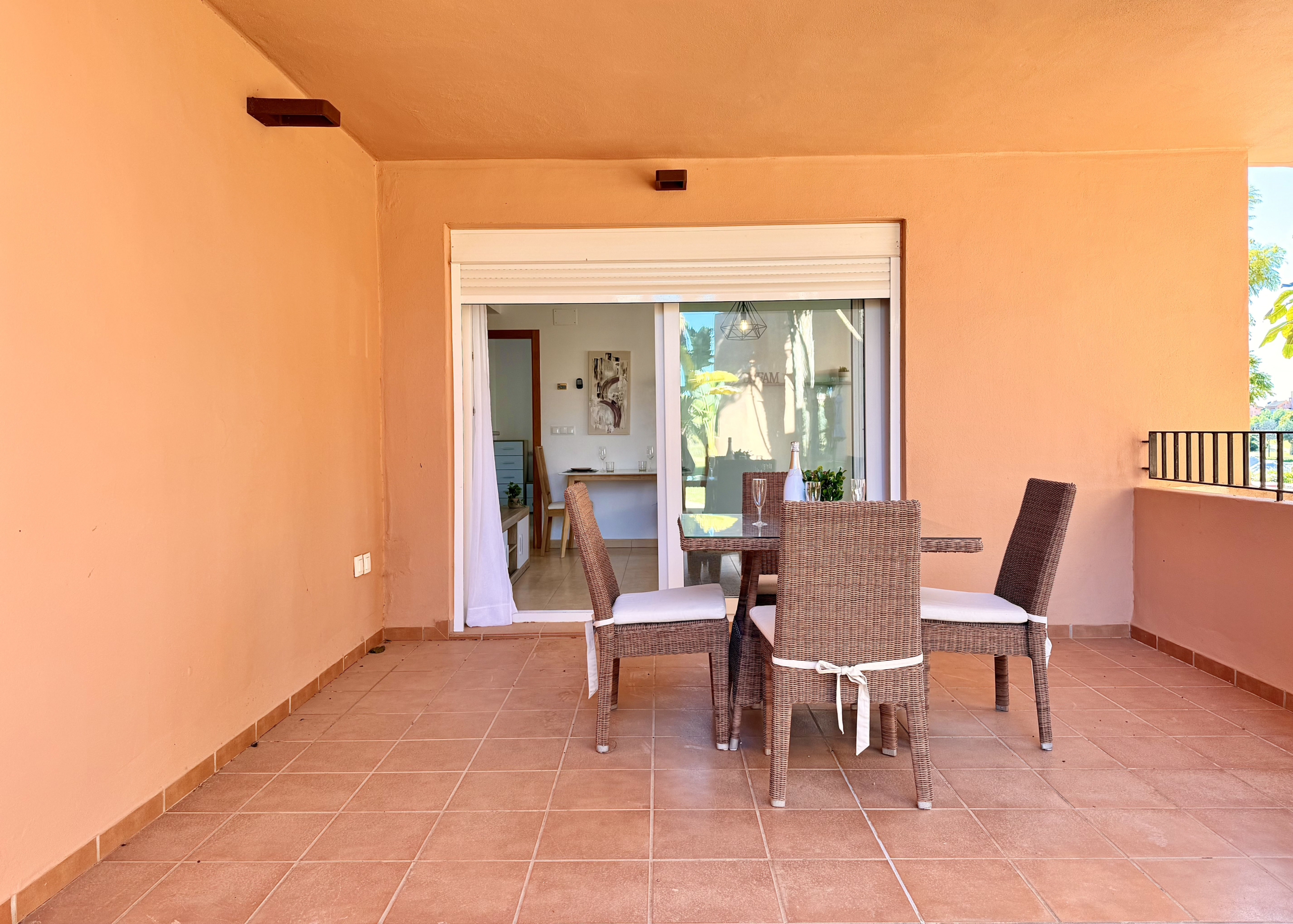 Lovely 1 Bedroom Apartment with west-facing terrace at Mar Menor Golf Resort