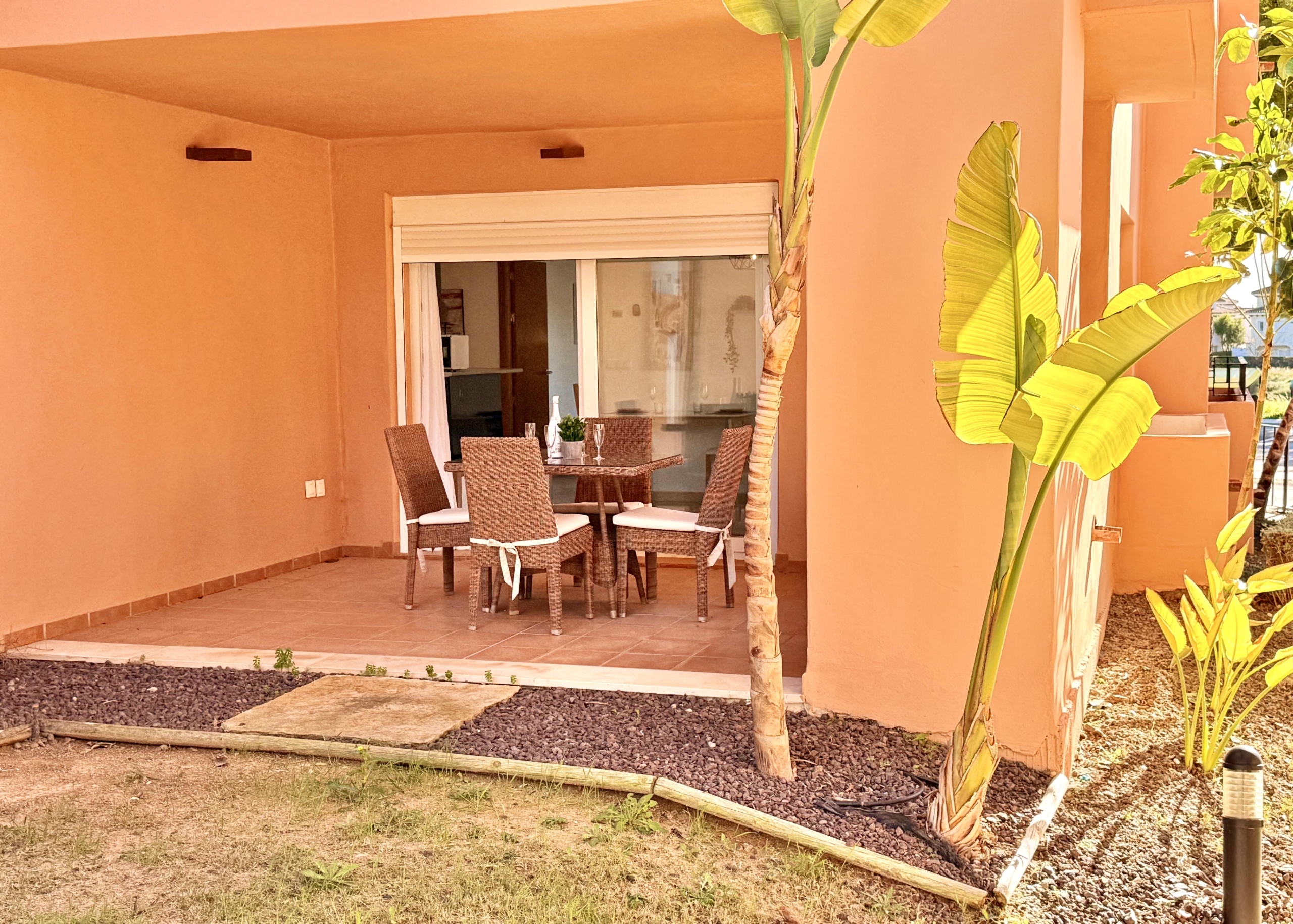 Lovely 1 Bedroom Apartment with west-facing terrace at Mar Menor Golf Resort