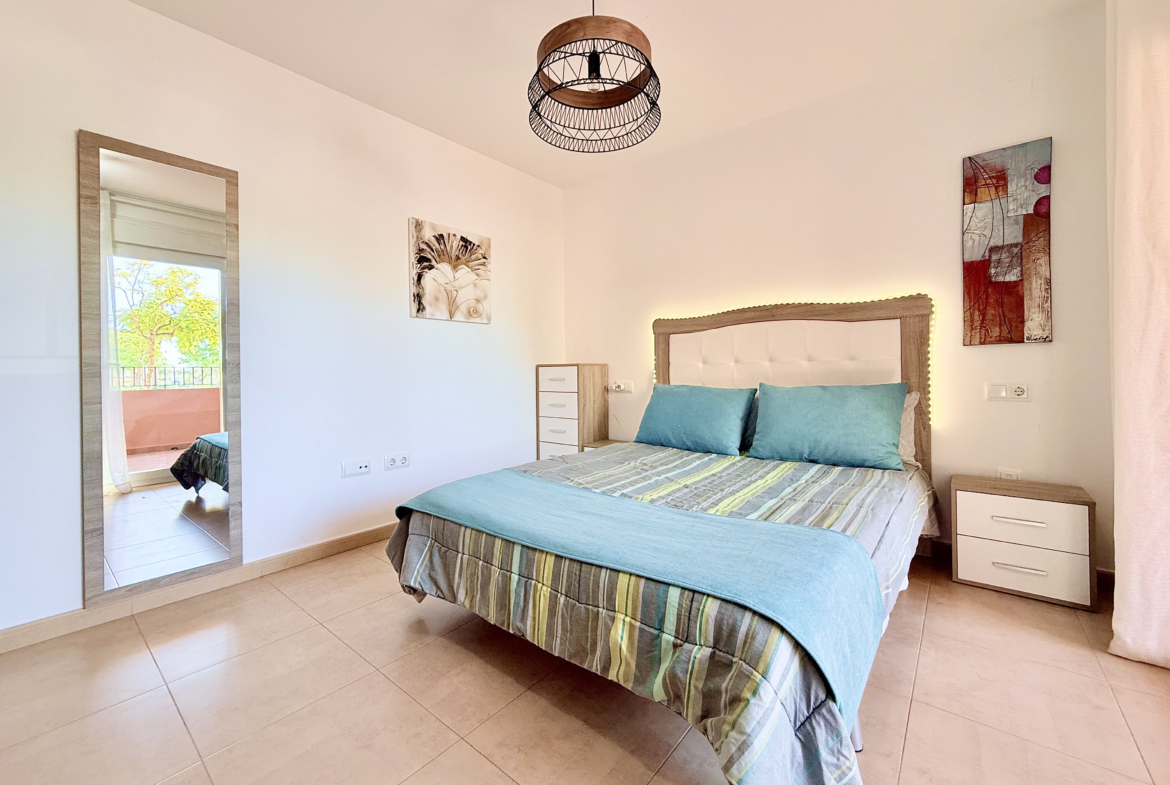Lovely 1 Bedroom Apartment with master bedroom and terrace access at Mar Menor Golf Resort