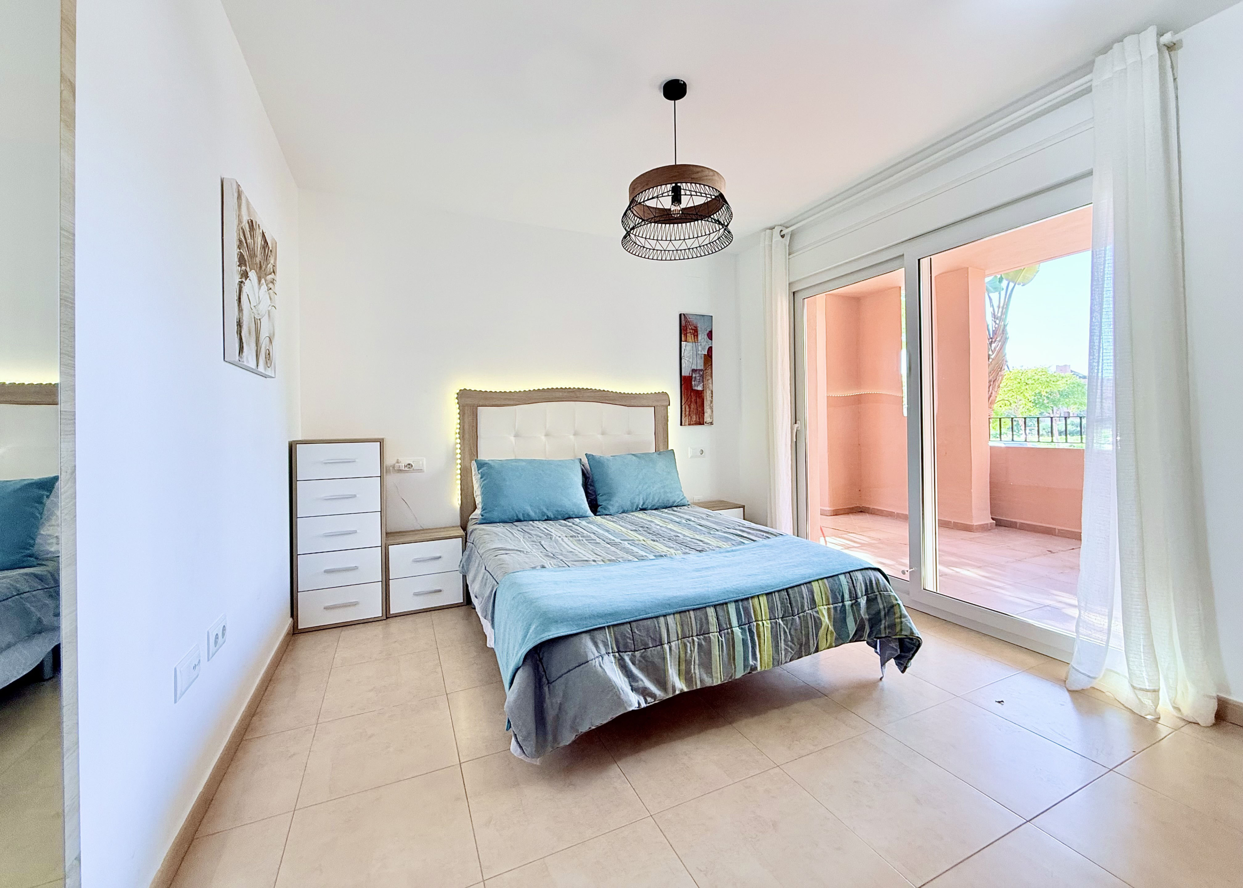 Lovely 1 Bedroom Apartment with master bedroom and terrace access at Mar Menor Golf Resort