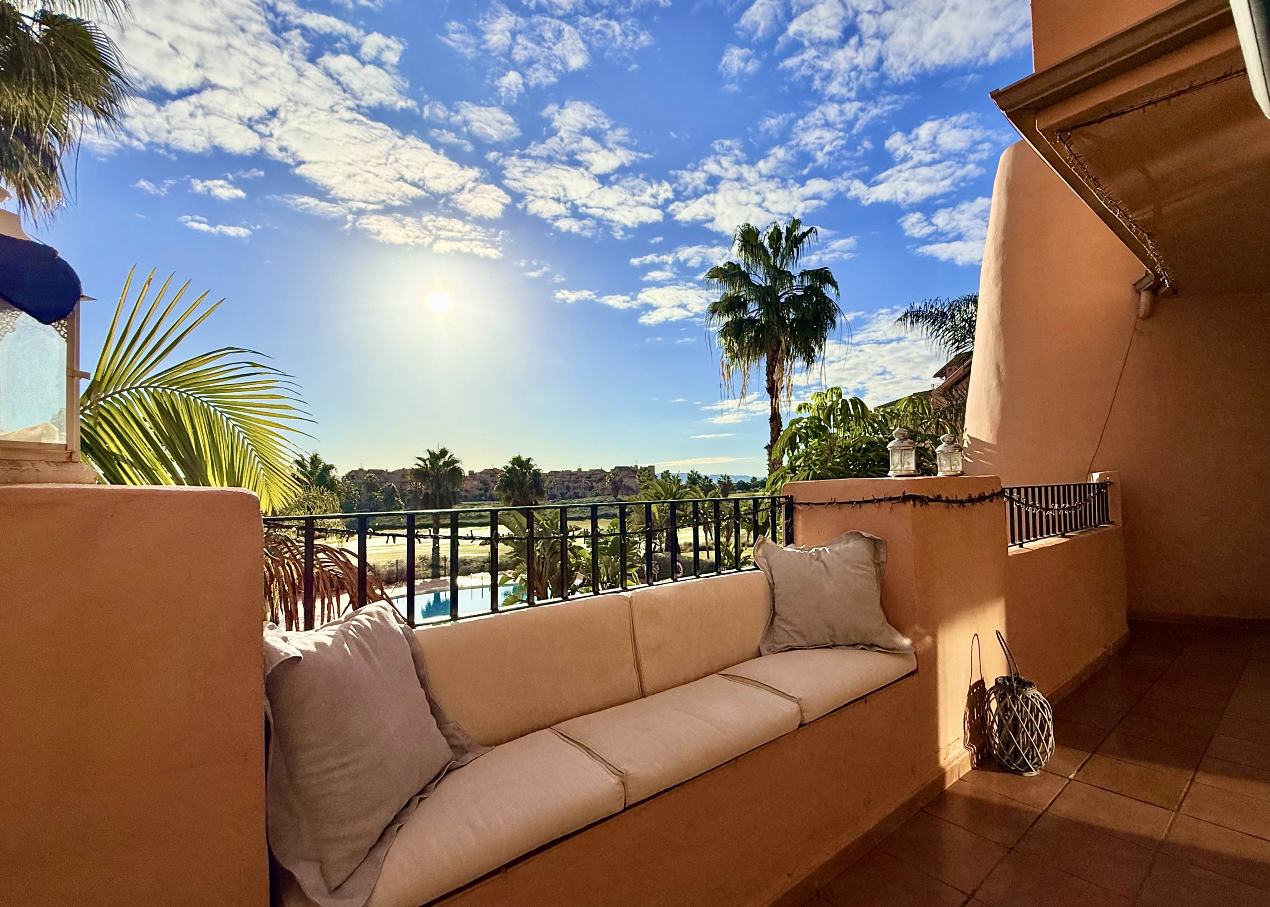 Apartment with golf and lake views at Mar Menor Golf Resort by Levante Properties