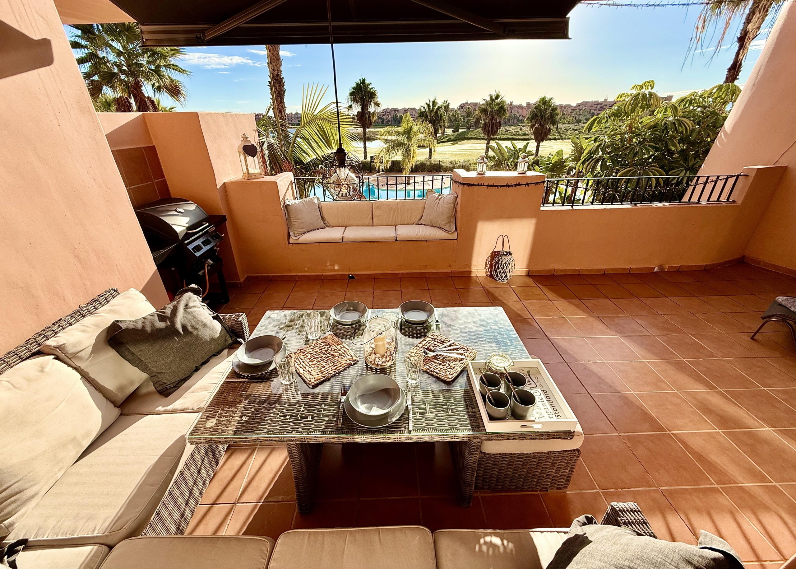 2-Bed East Facing Apartment for Sale on Mar Menor Golf Resort.