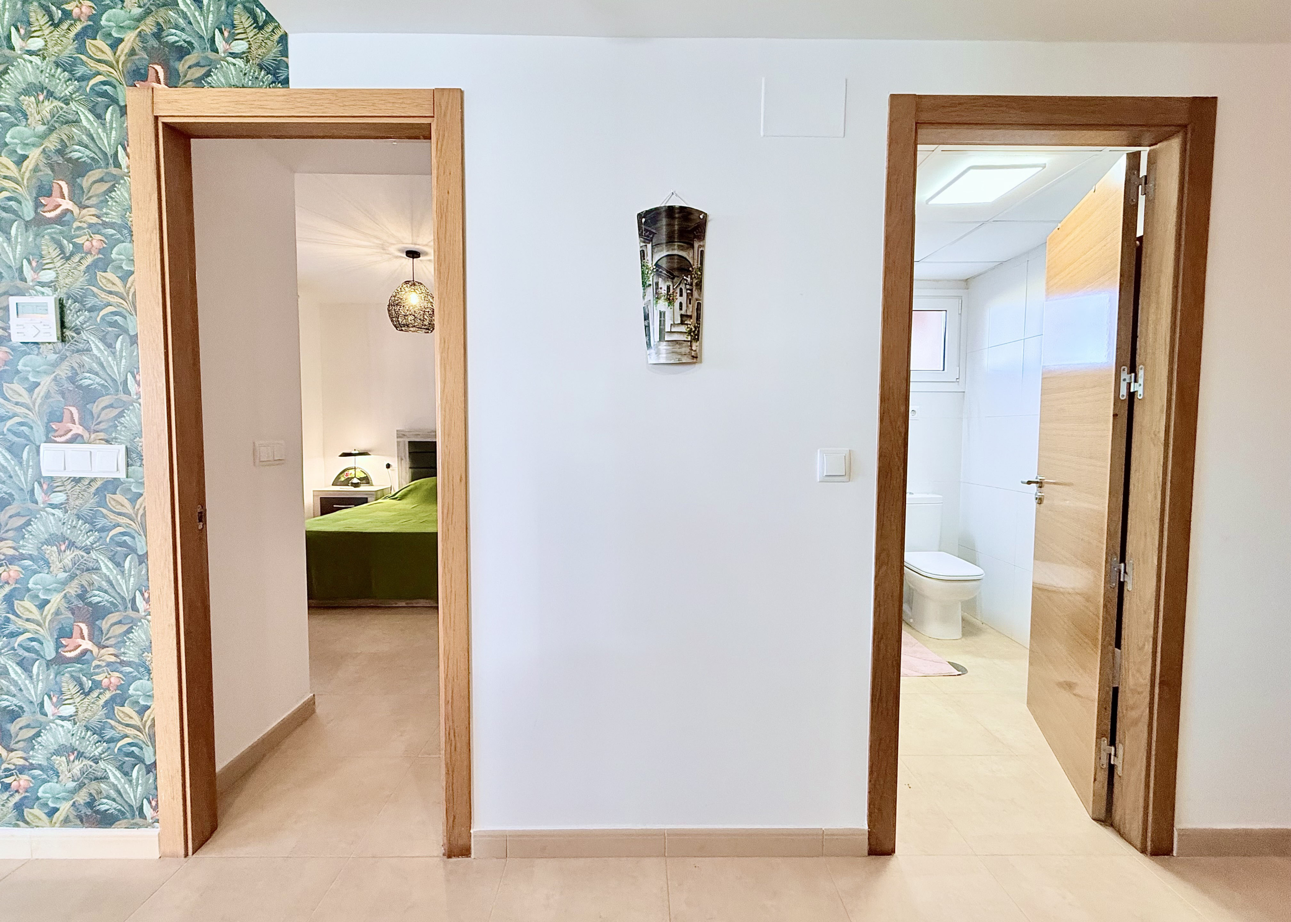 Modern 1 Bedroom Apartment bathroom on Mar Menor Golf Resort by Levante Properties