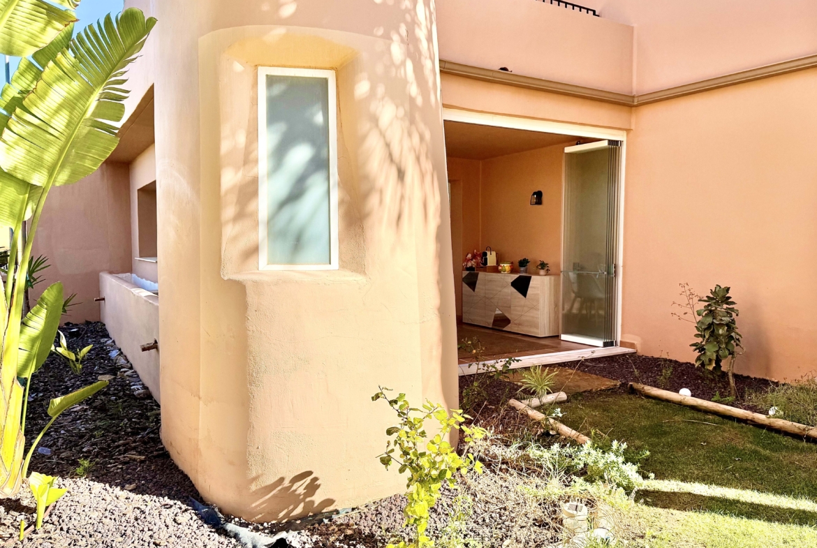 Modern 1 Bedroom Apartment with glass-curtained terrace on Mar Menor Golf Resort by Levante Properties