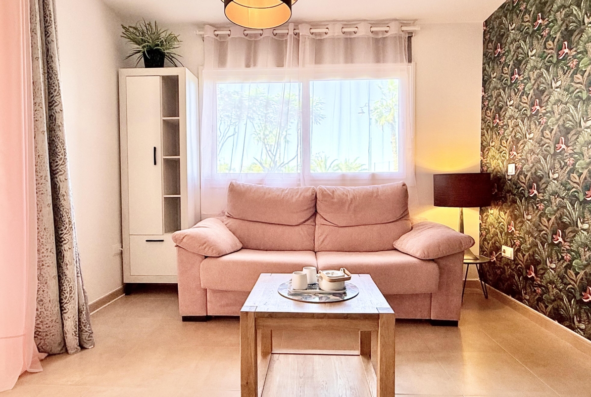 Modern 1 Bedroom Apartment living area on Mar Menor Golf Resort by Levante Properties