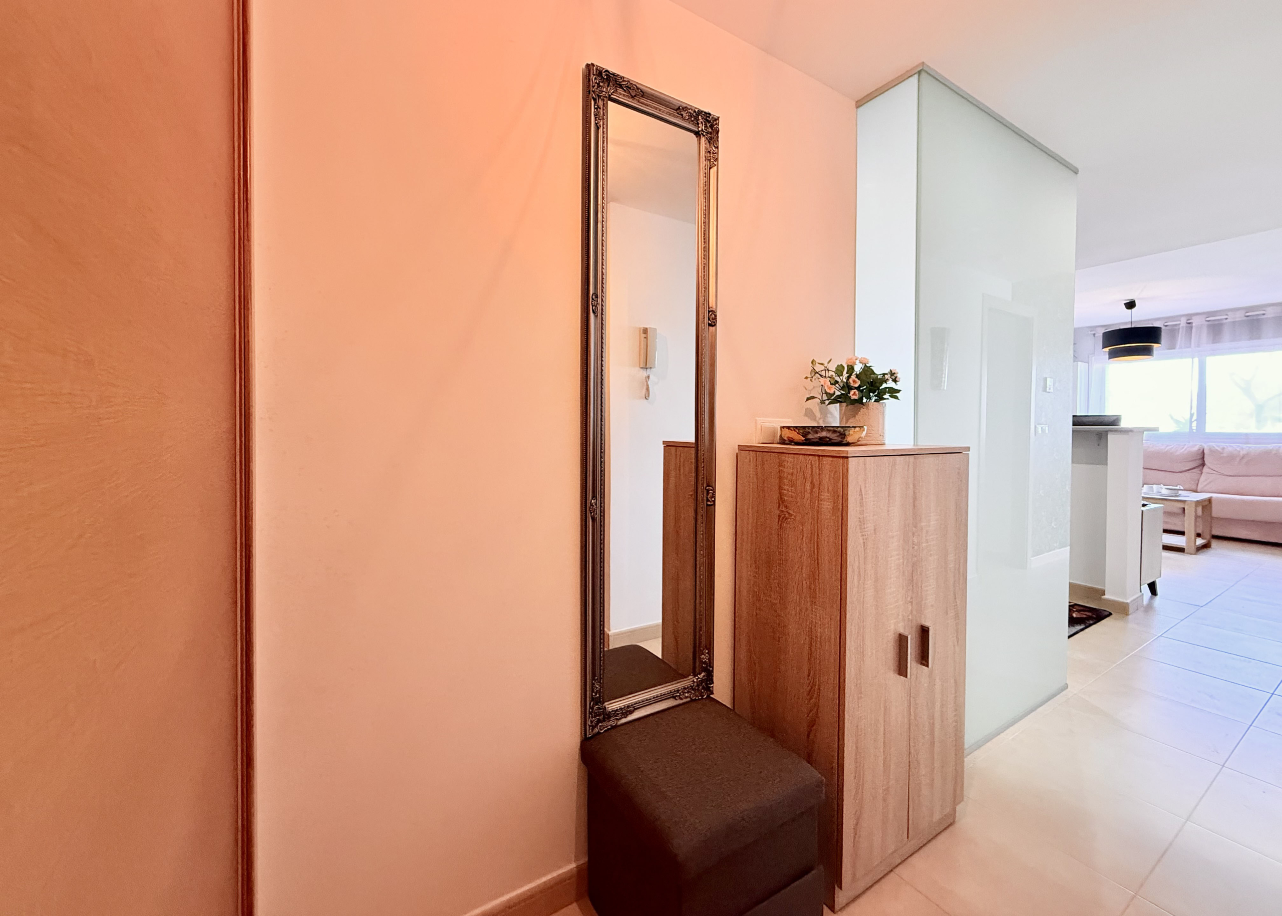 Modern 1 Bedroom Apartment living area on Mar Menor Golf Resort by Levante Properties