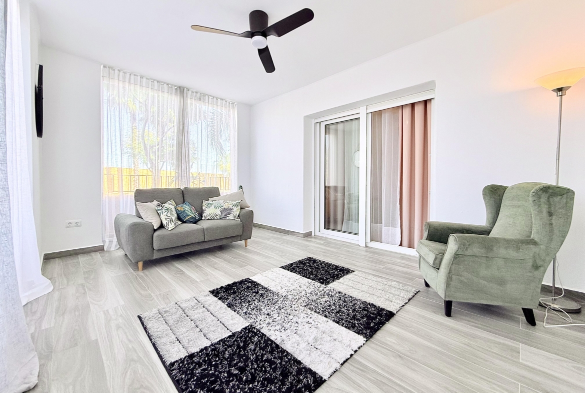 Modern 1 Bedroom Apartment second enclosed terrace on Mar Menor Golf Resort by Levante Properties