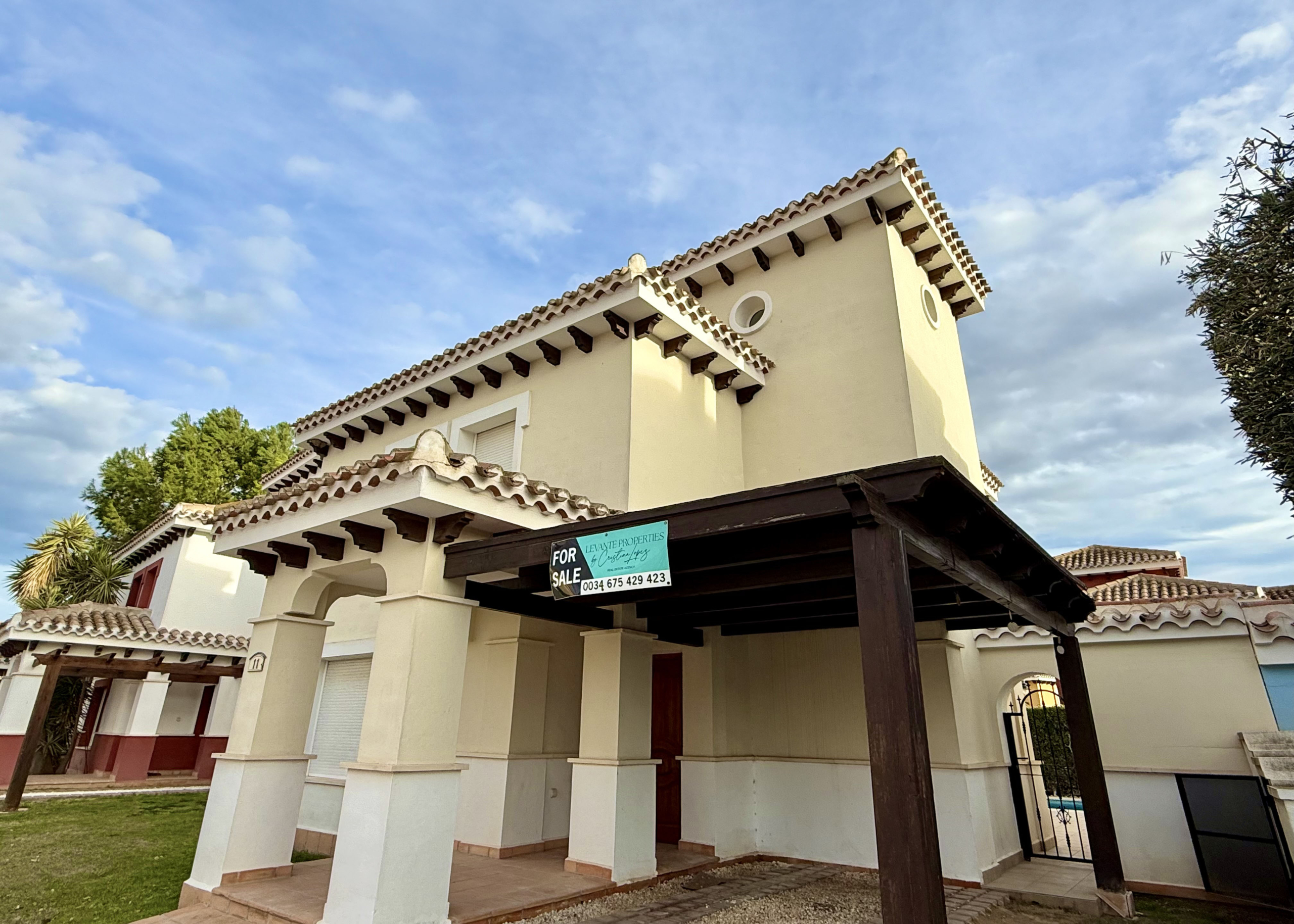 3-Bed Baron Villa in Mar Menor Golf Resort with private heated pool – Levante Properties