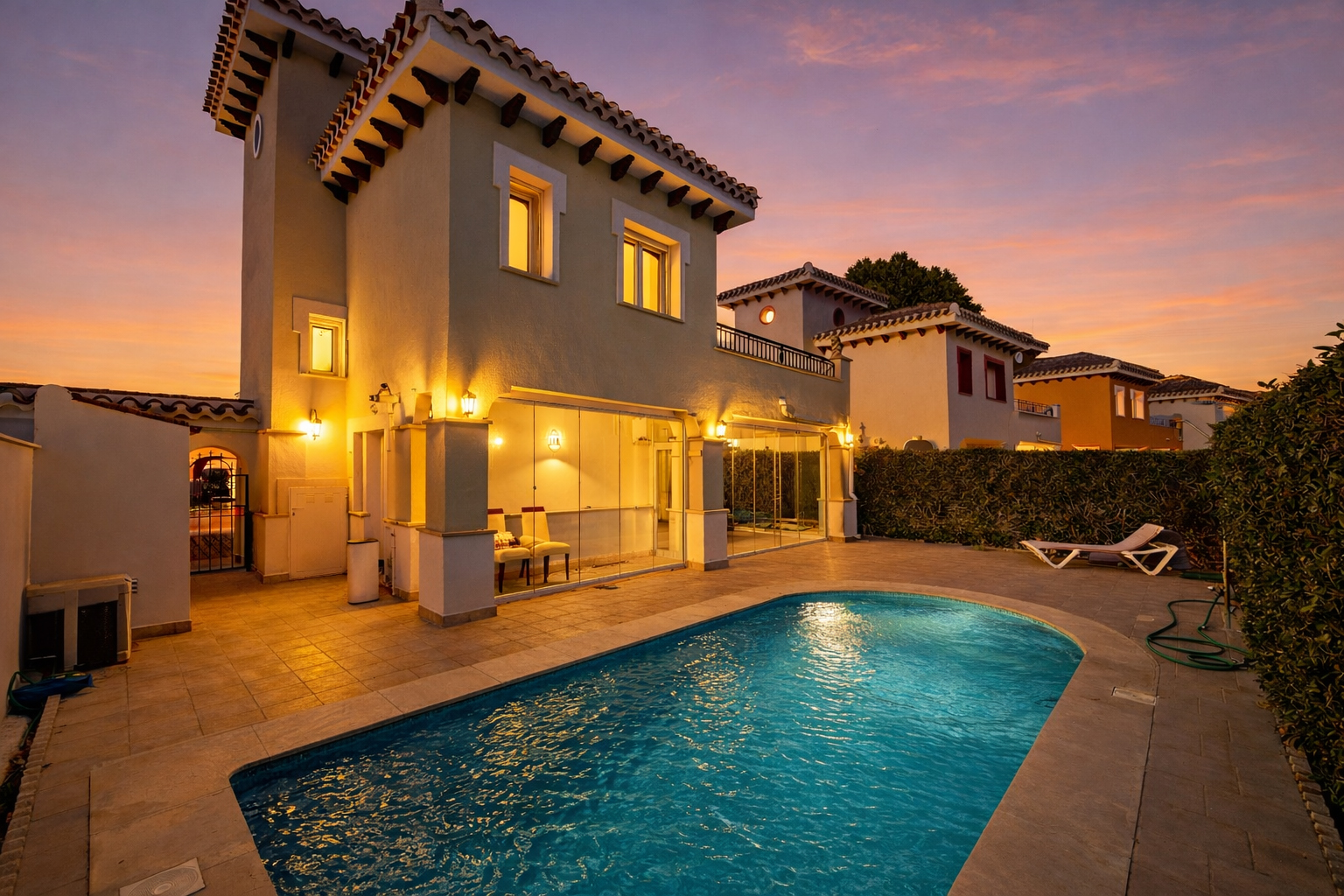 3-Bed Baron Villa, South Facing for Sale on Mar Menor Golf Resort with Levante Properties.