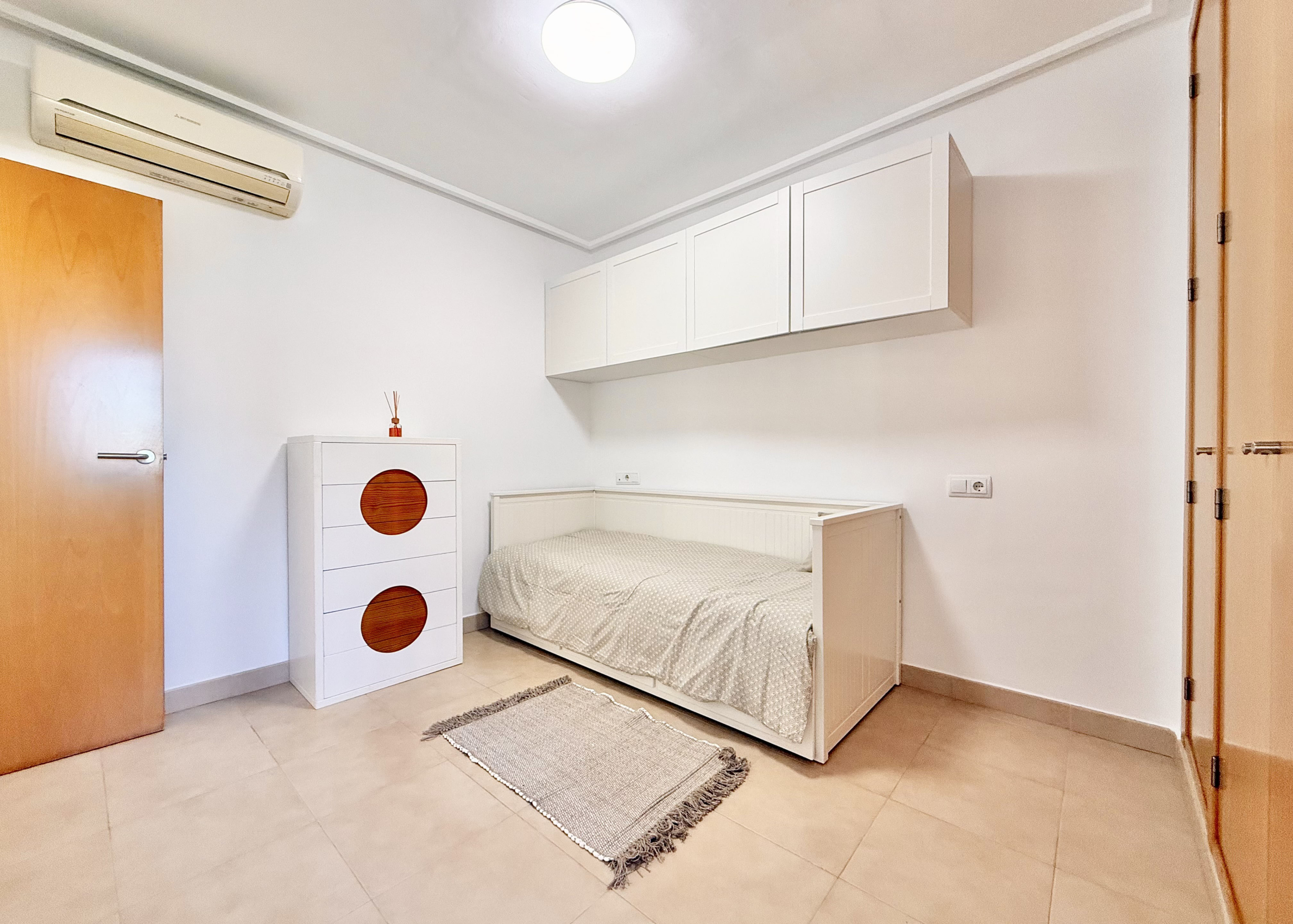 Second bedroom in exclusive 4 bed villa for sale on Mar Menor Golf Resort – Levante Properties