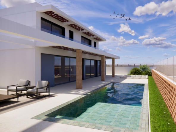 Villa Cornejo Mar Menor Golf Resort is Exclusively for Sale by Levante Properties.