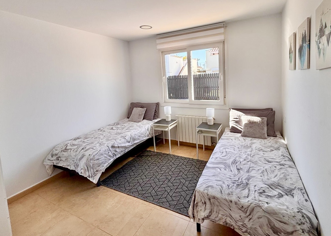 Master bedroom with ensuite in Rondella villa Mar Menor Golf Resort Levante Properties