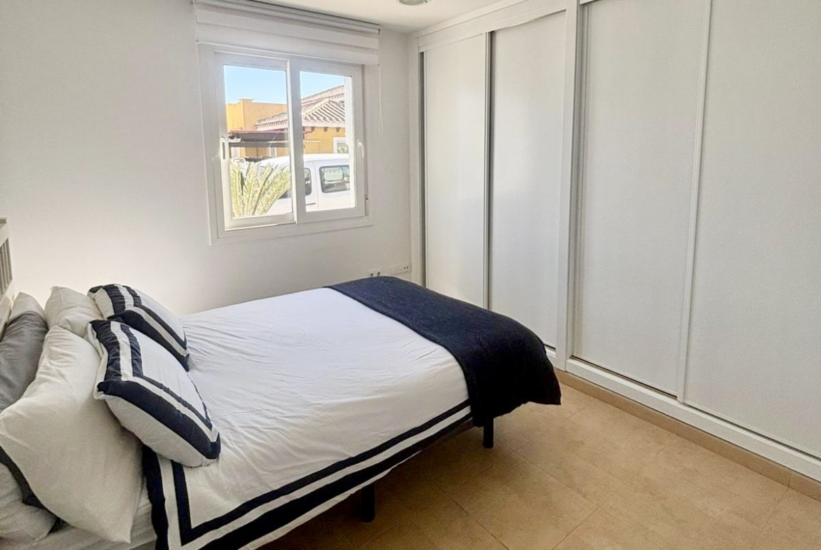 Second bedroom in 2 bedroom villa Mar Menor Golf Resort Levante Properties