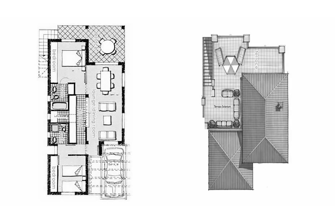 Floorplan of Ciervo villa for sale in Mar Menor Golf Resort by Levante Properties