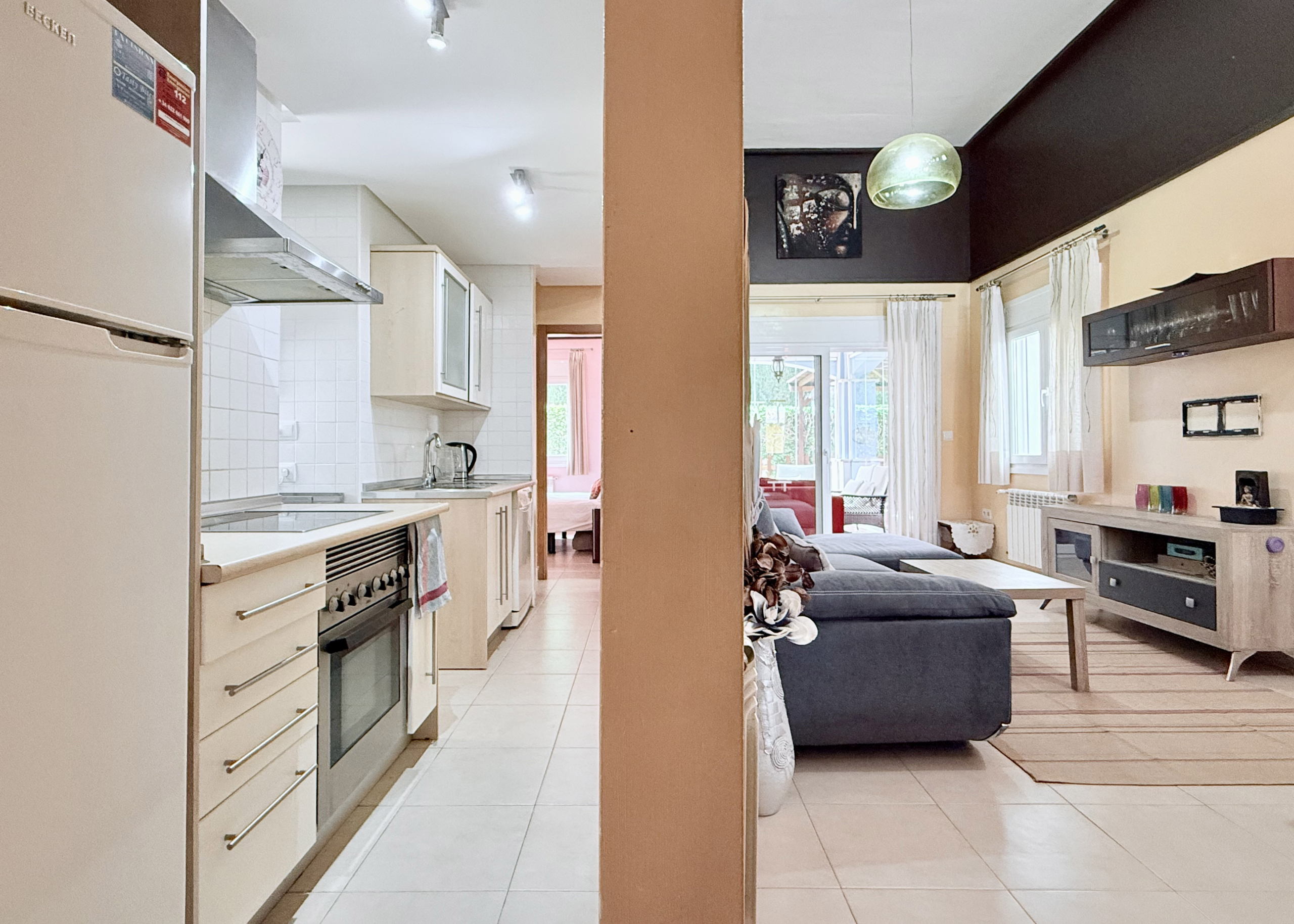 Galley kitchen in Ciervo villa Mar Menor Golf Resort Levante Properties