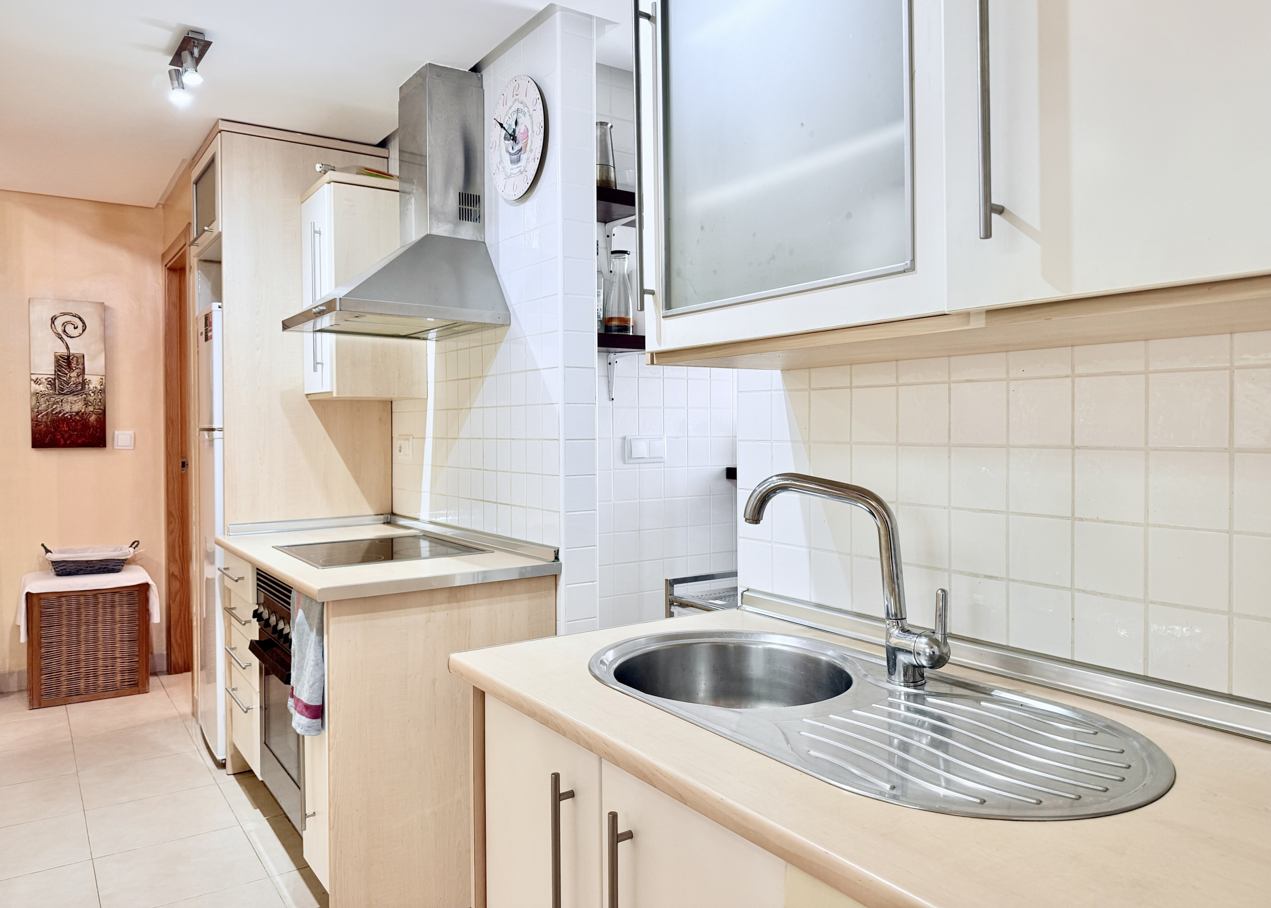 Galley kitchen in Ciervo villa Mar Menor Golf Resort Levante Properties